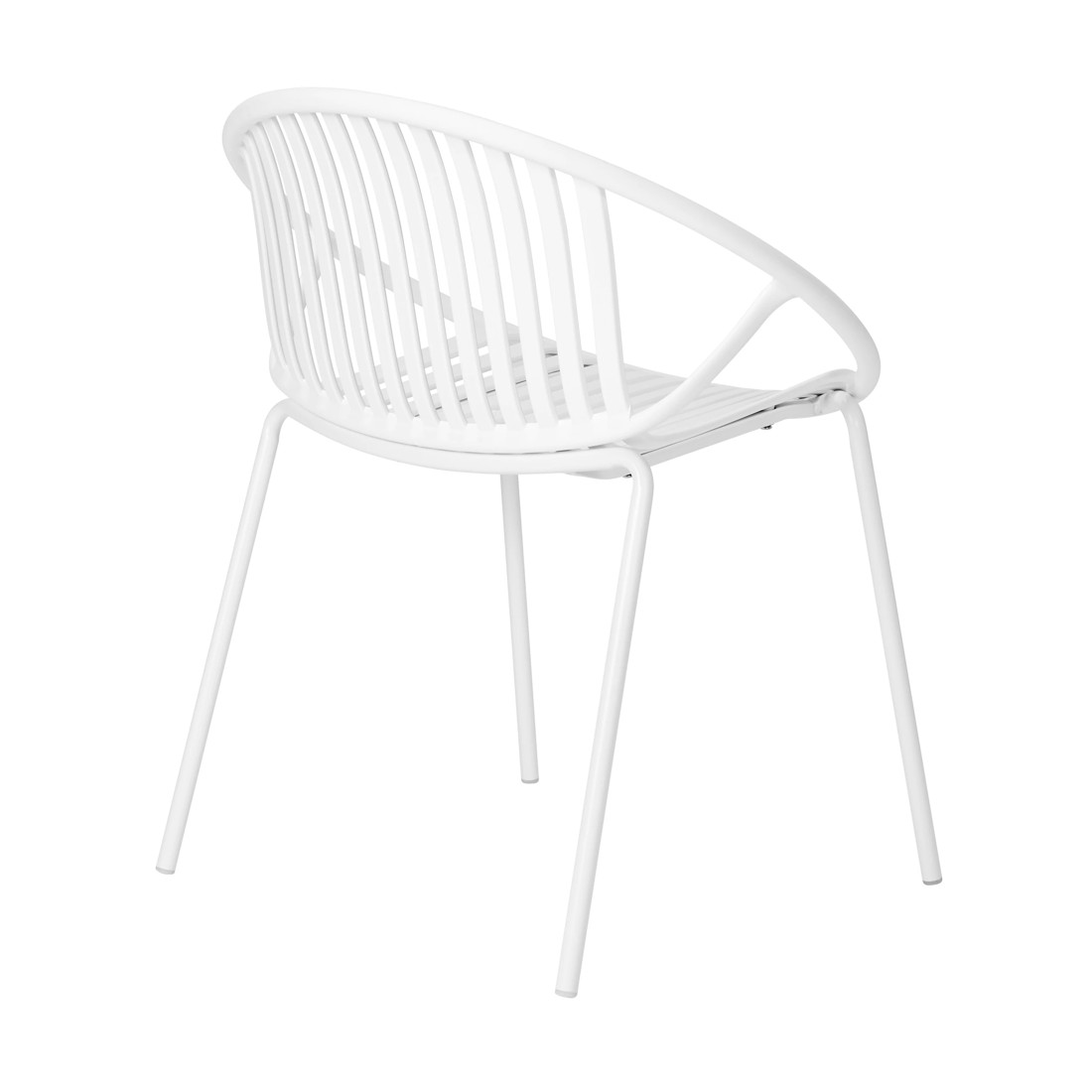 4 Outdoor Chair - White, 4 of 6