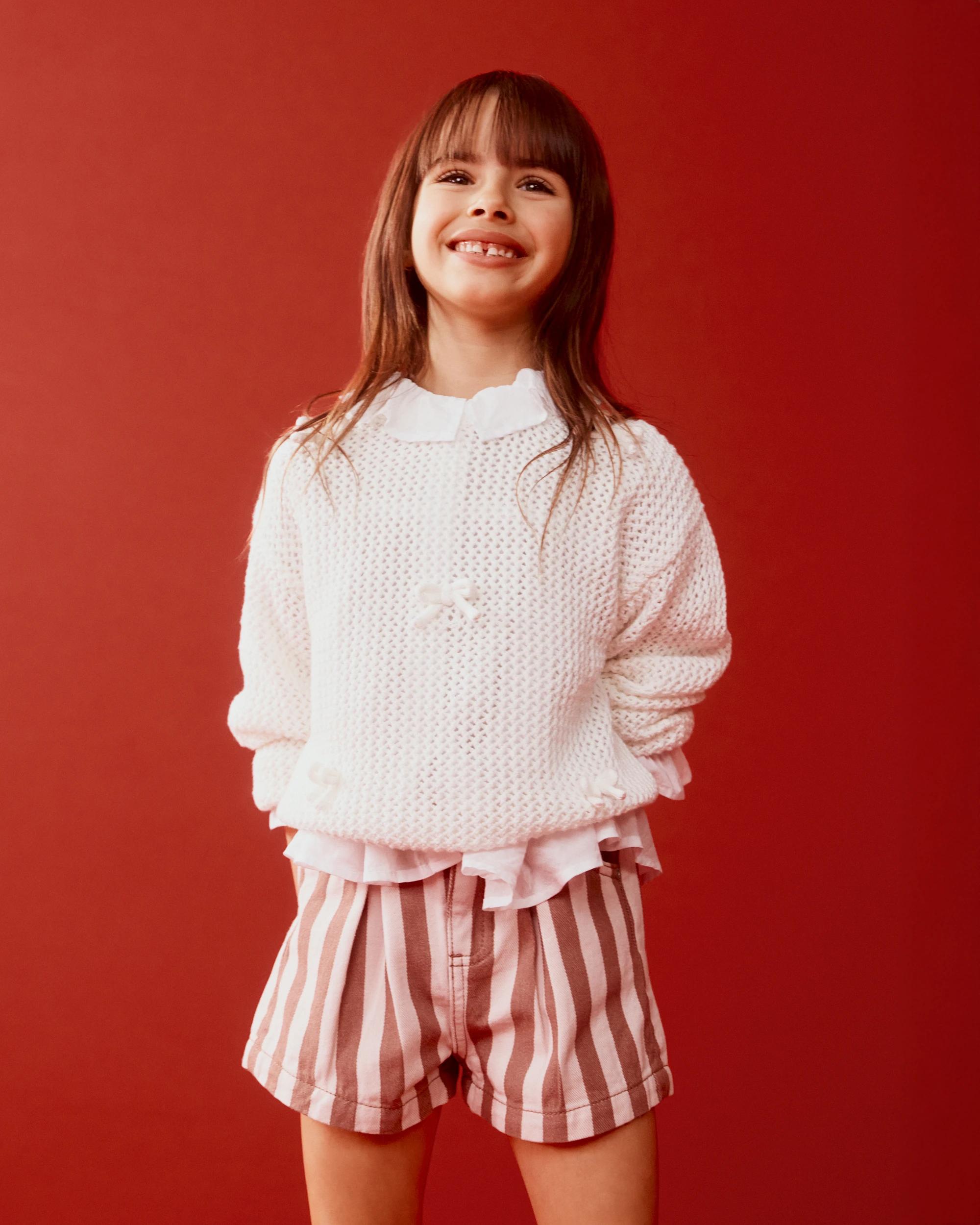 4 Target Stripe Denim Short PINK STRIPE, 4 of 5