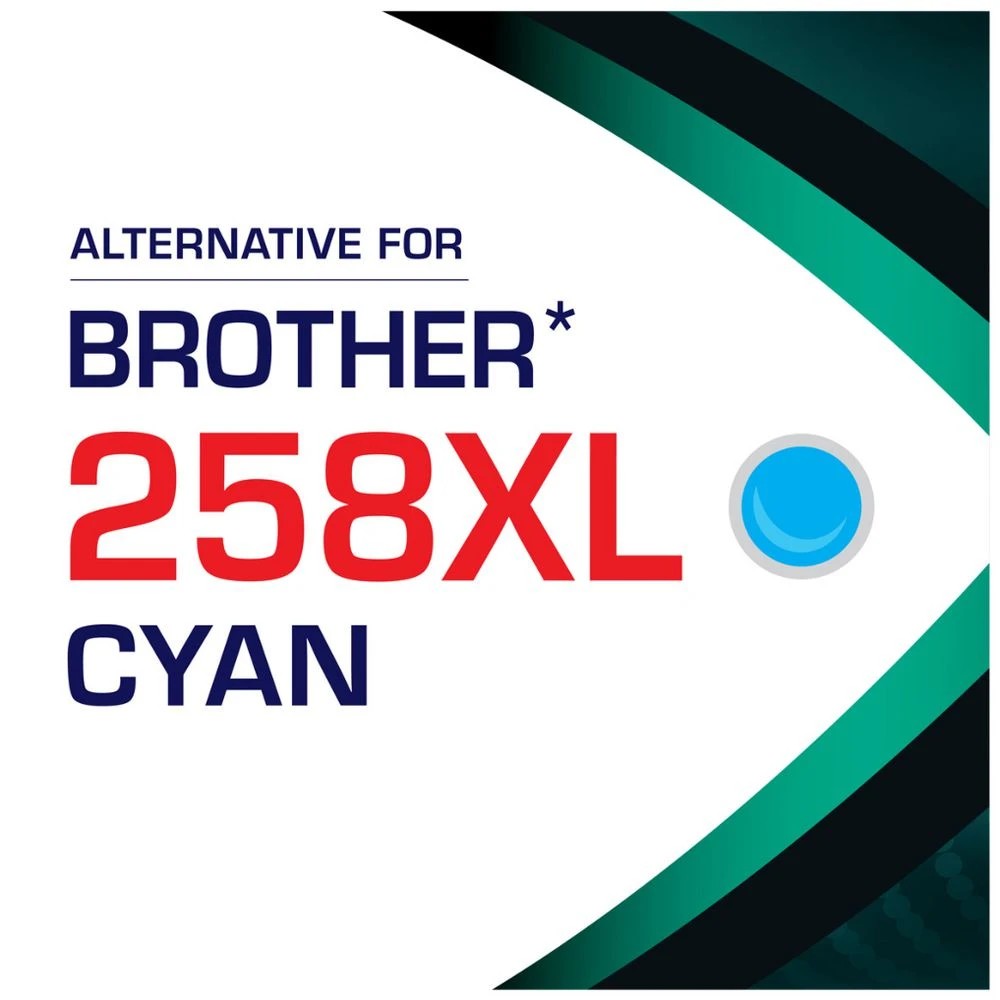2 Calidad Brother TN258XL Toner Cartridge Cyan, 2 of 7