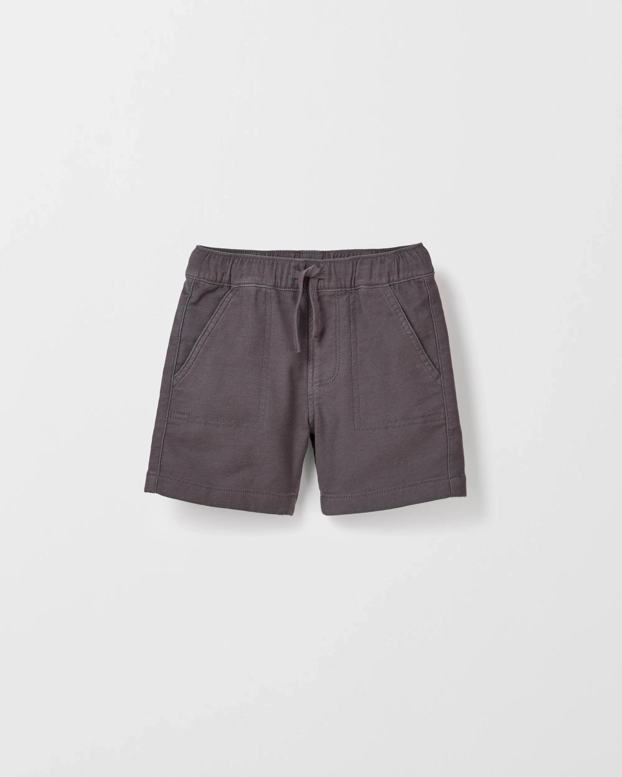 4 Target Kids Australian Cotton Blend Everyday Shorts CHARCOAL, 4 of 5