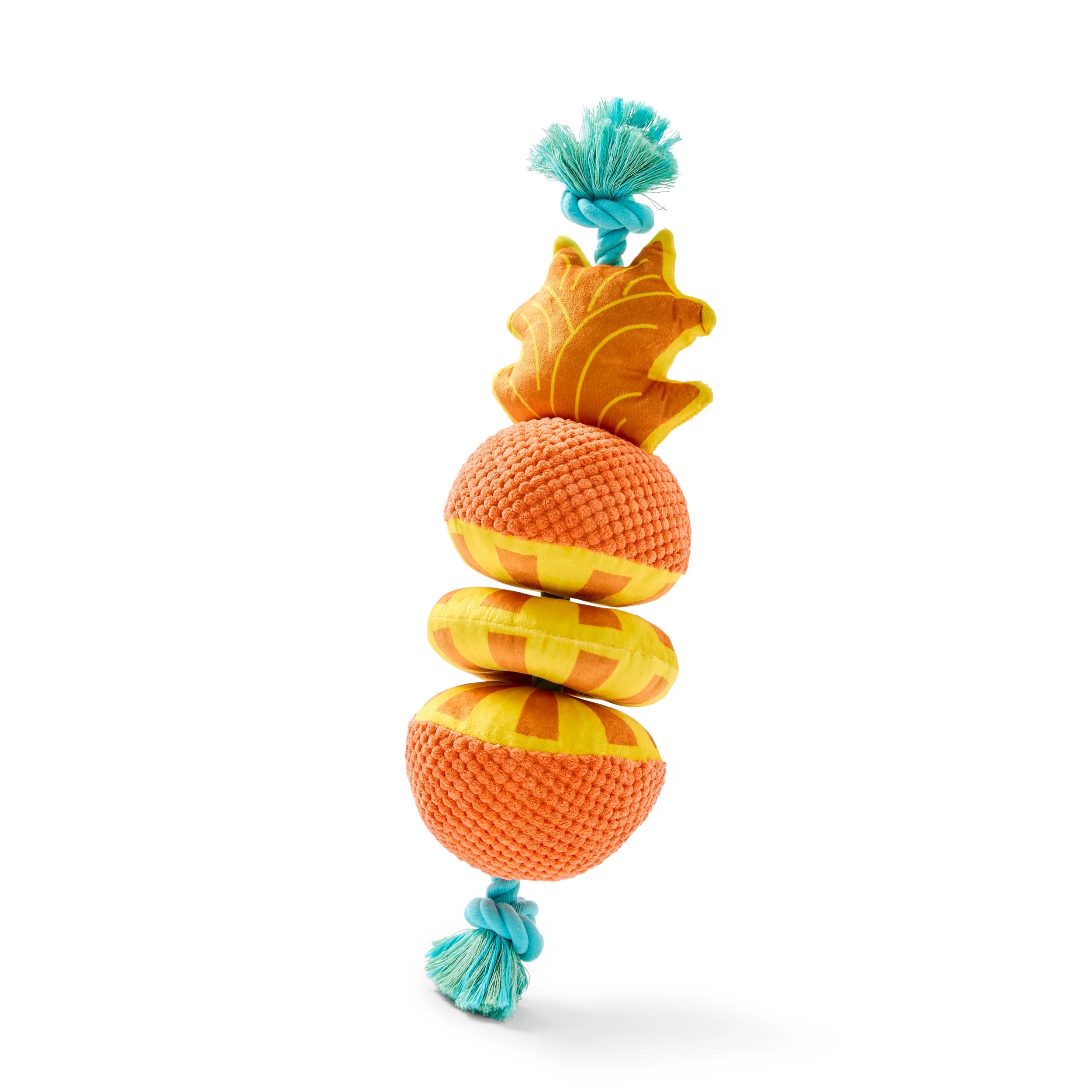 1 Pet Toy Plush Cooling Pineapple, 1 of 6
