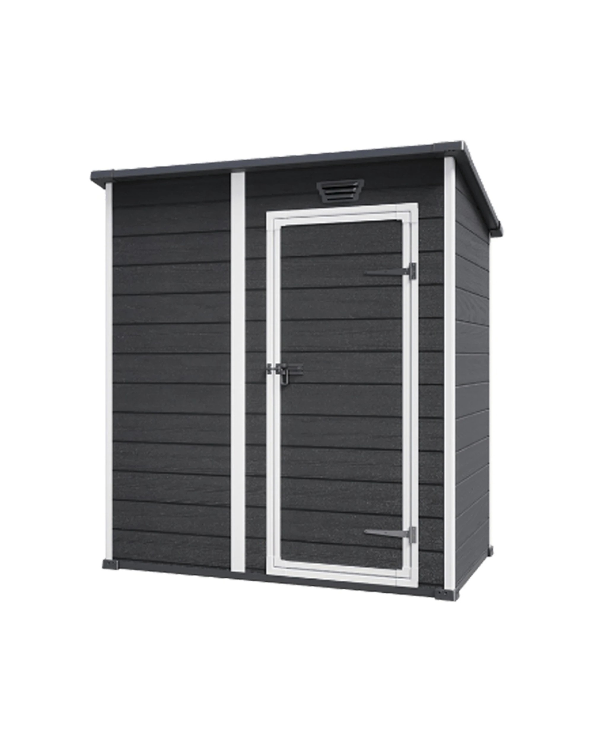 Keter Manor Pent Essential 6x4 Garden Shed Outdoor Storage 1.8x1.1m ...