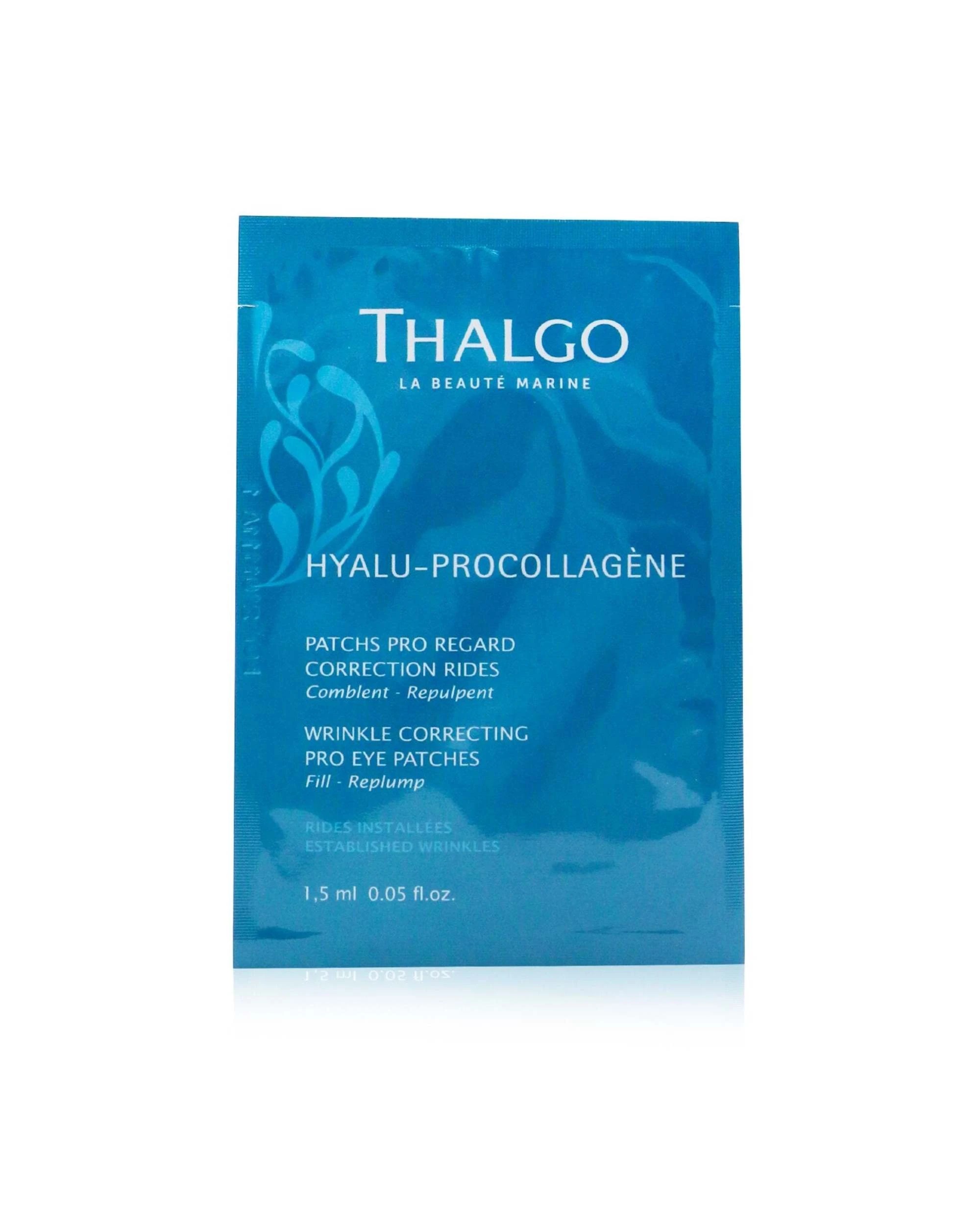 4 Thalgo Hyalu-Procollagene Wrinkle Correcting Pro Eye Patches  8x2patchs, 4 of 4
