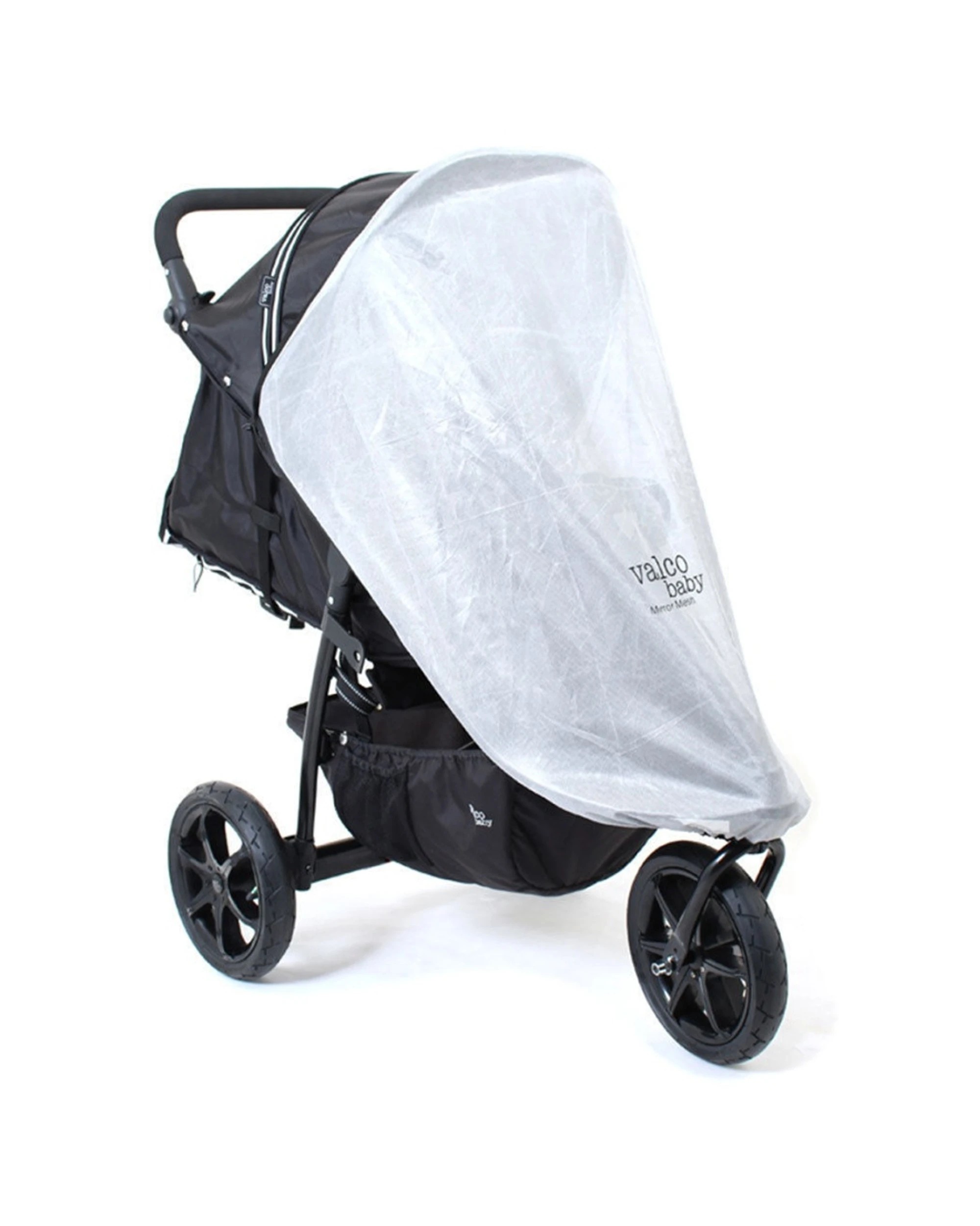 1 ValcoBaby Mirror Mesh Pram Stroller Mosquito Net UV Reflective For Trimode X Quad X - Clear, 1 of 1