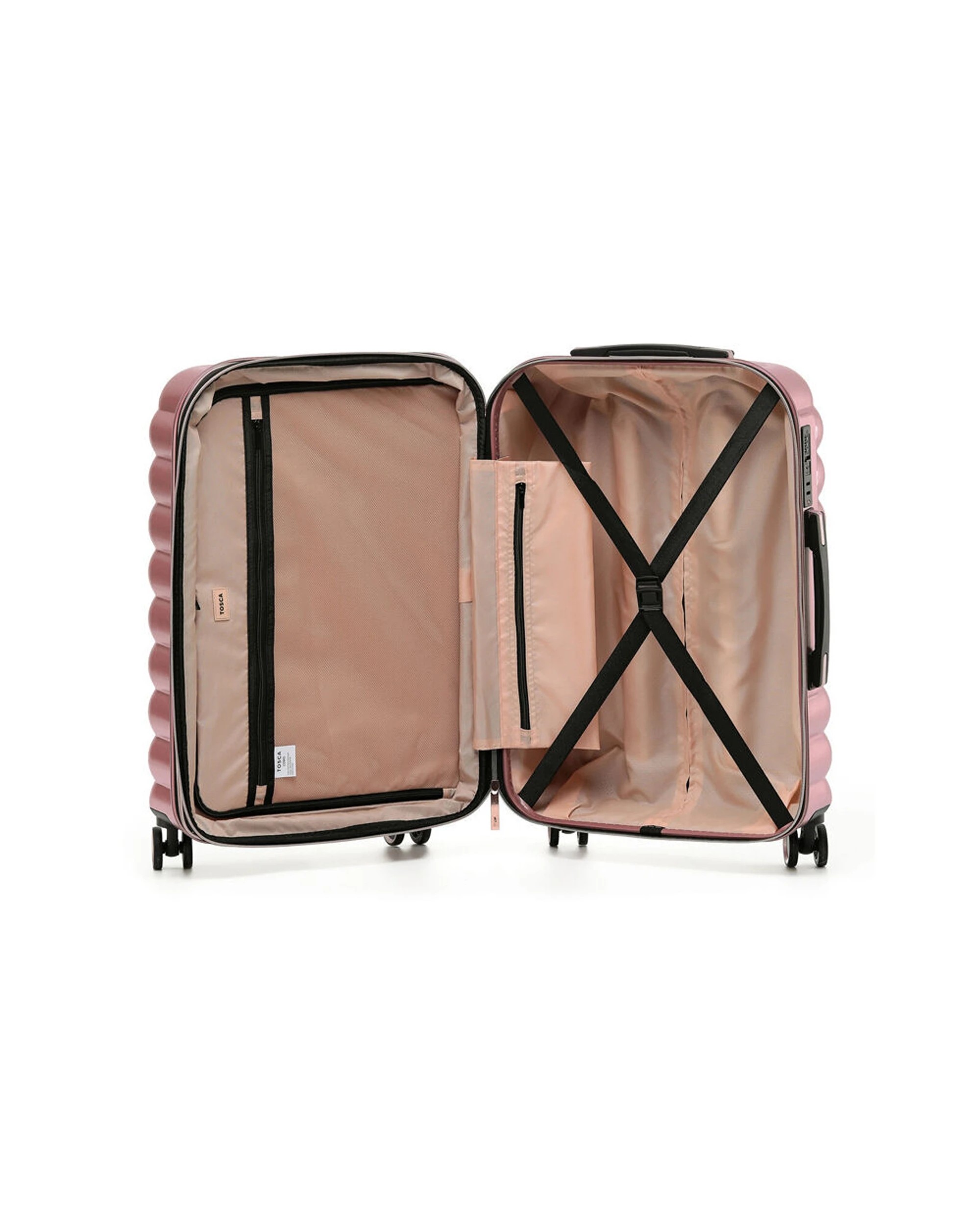 3 Tosca Como Large Lightweight Trolley Case - Gold, 3 of 3