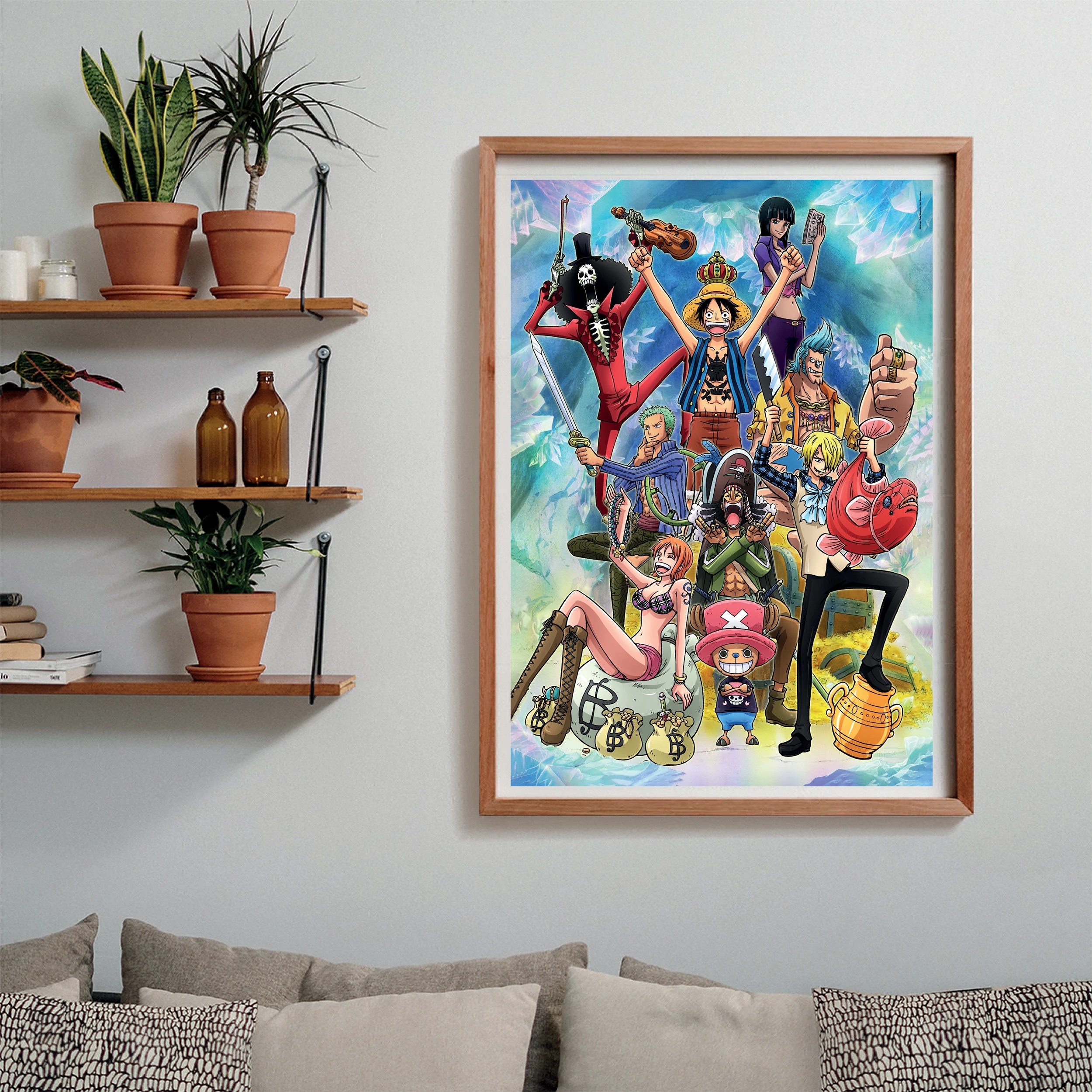 6 Clementoni Anime One Piece DragonBall Z 1000 Piece Jigsaw Puzzle - Assorted, 6 of 7