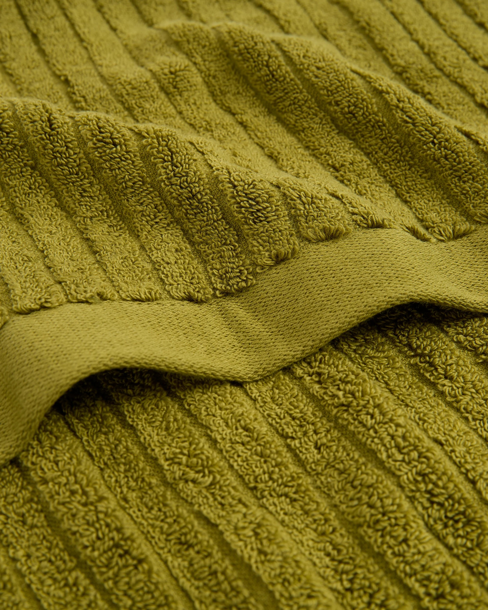 2 Target Dylan Australian Cotton Rib Bath Towel - Green, 2 of 2