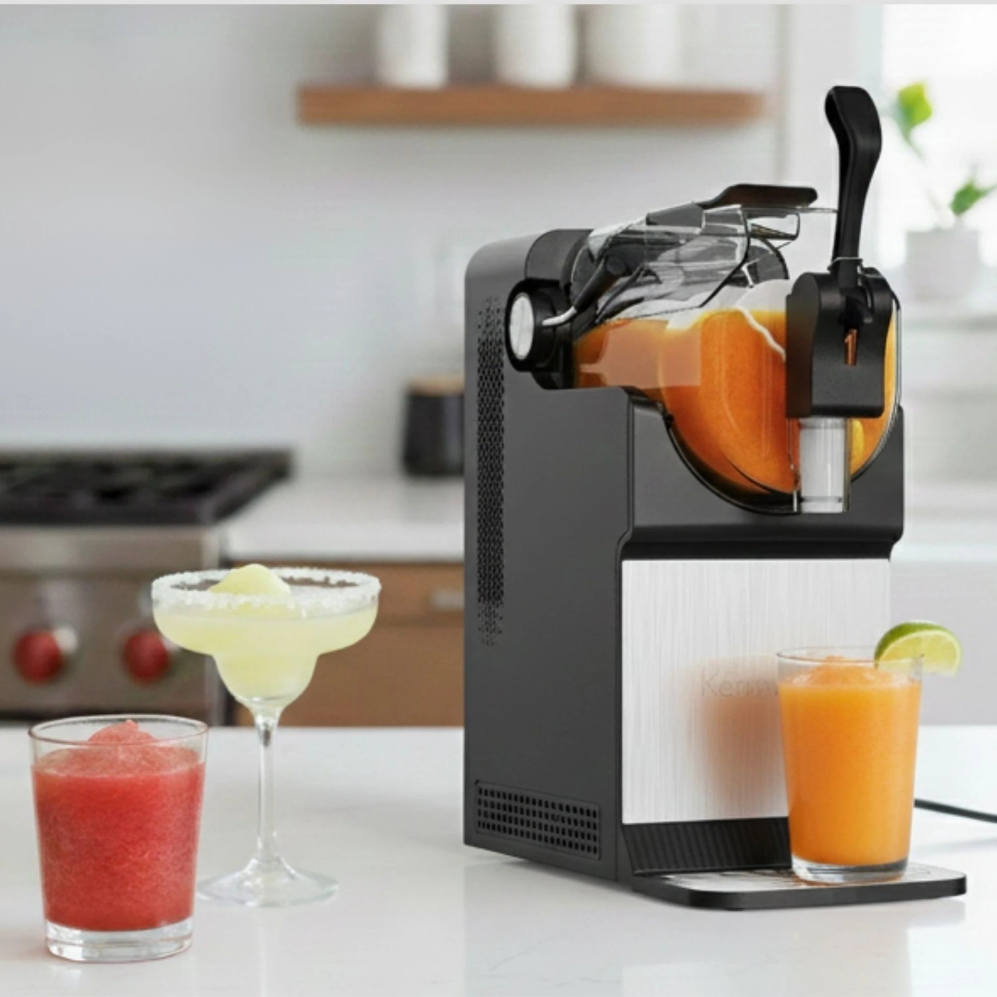 4 Kenmore 2.1 L Slushie and Frozen Drink Machine - Silver, 4 of 10