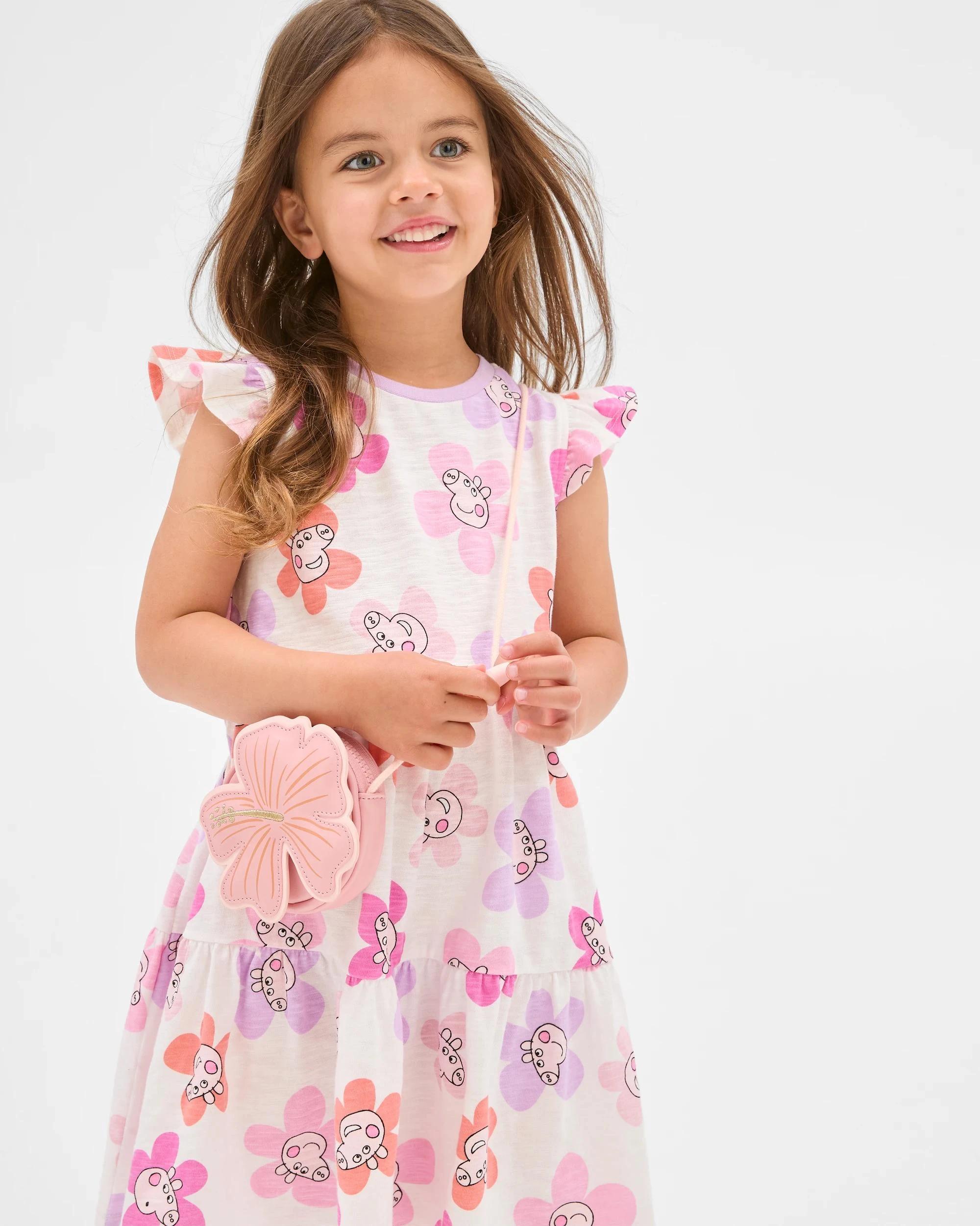 5 Peppa Pig Australian Cotton Dress WHITE, 5 of 7