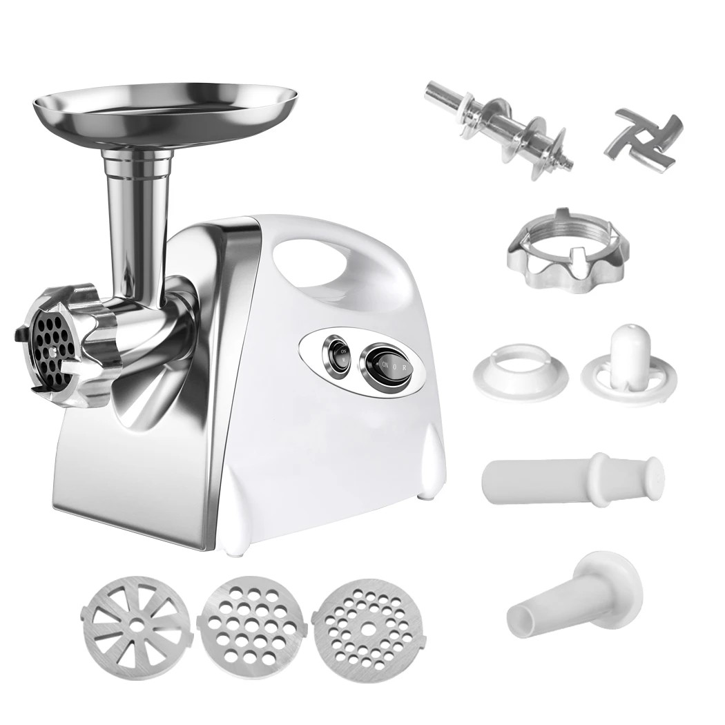 6 Spector 800W Electric Meat Grinder - White, 6 of 7