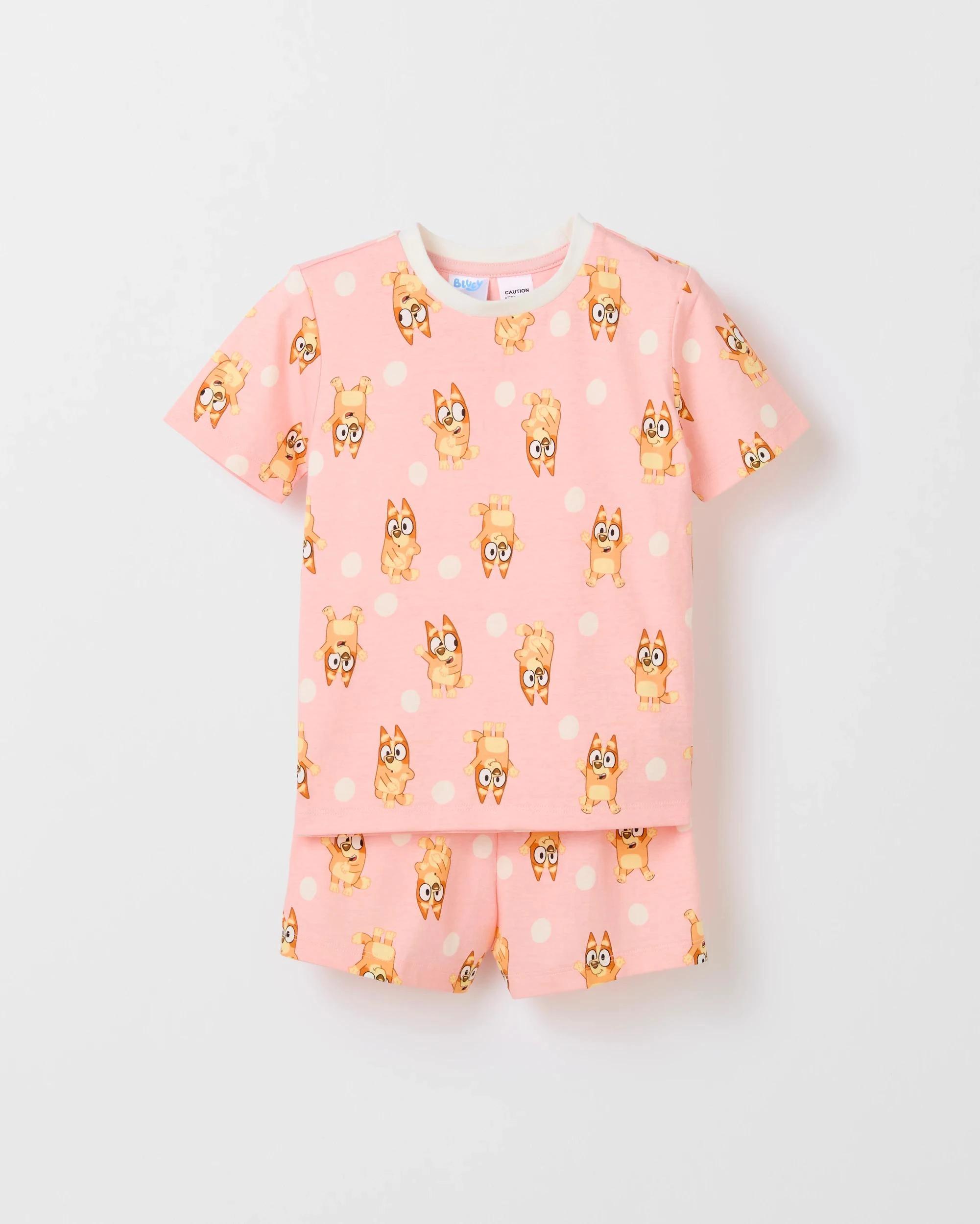 4 Bluey Australian Cotton Younger Girls Pyjama Set 2 Pack BLUEY, 4 of 8