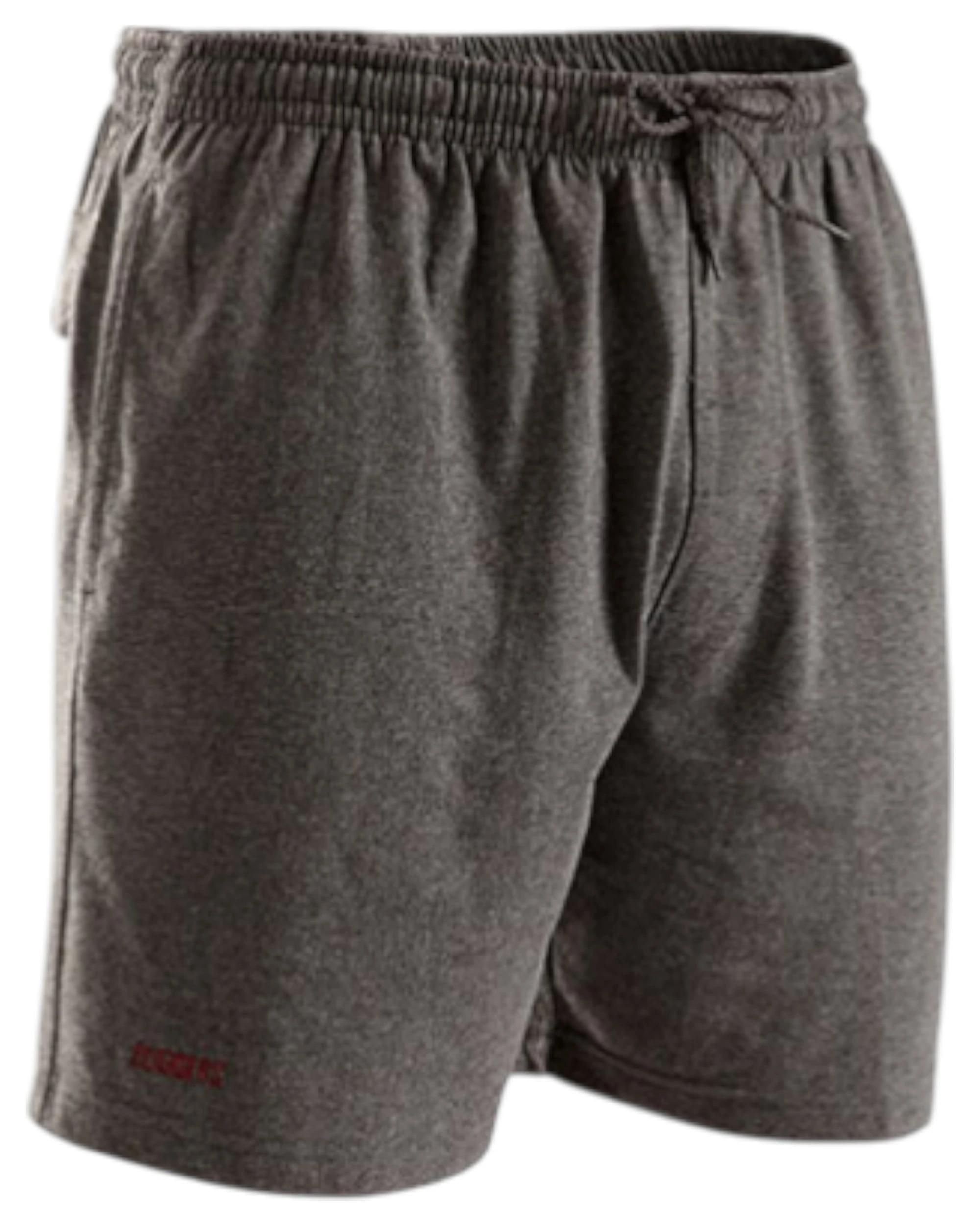 1 KingGee Mens Ruggers Active Poly Cotton Jersey Sweat Short Charcoal CHARCOAL, 1 of 4