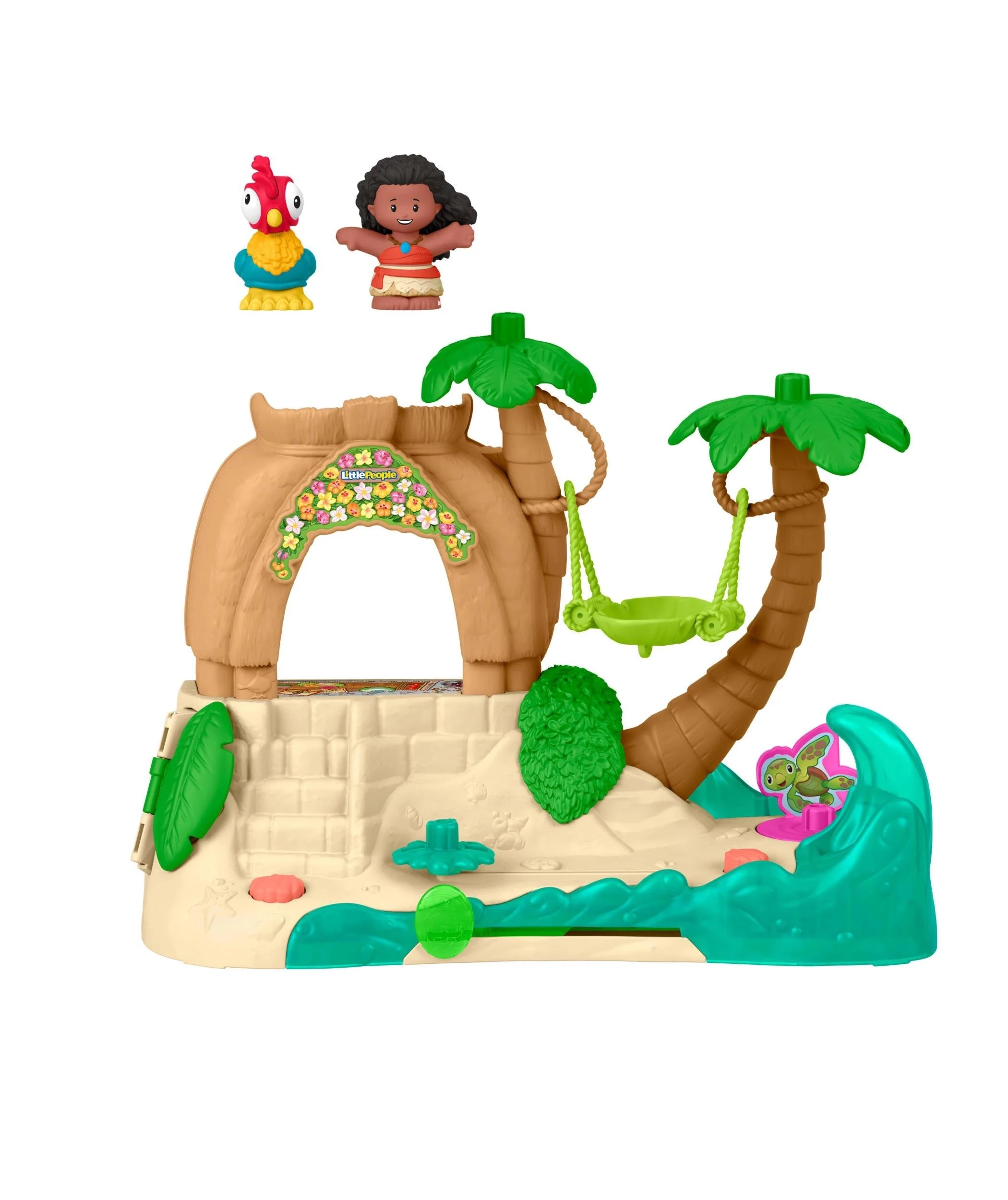1 Mattel Fisher-Price Little People Disney Princess Moana Adventure Village Playset - Multi, 1 of 7