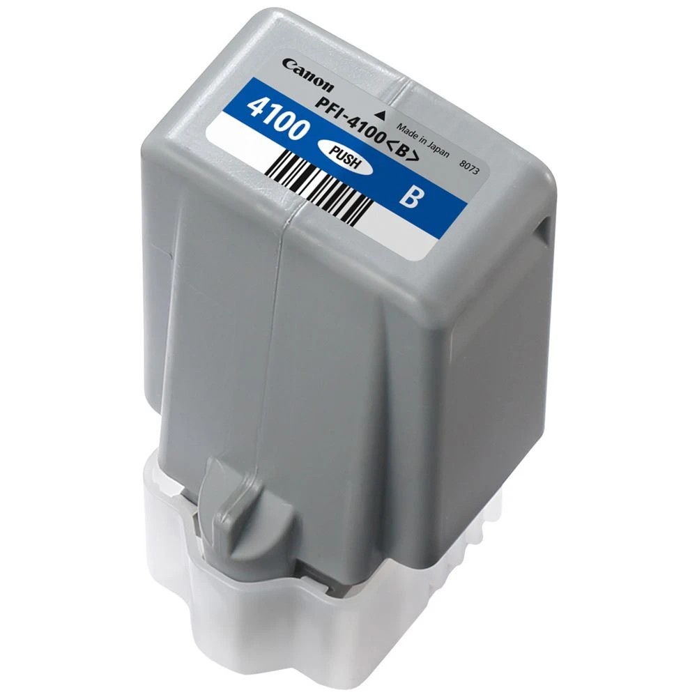 3 Canon PFI-4100 Blue Ink, 3 of 3