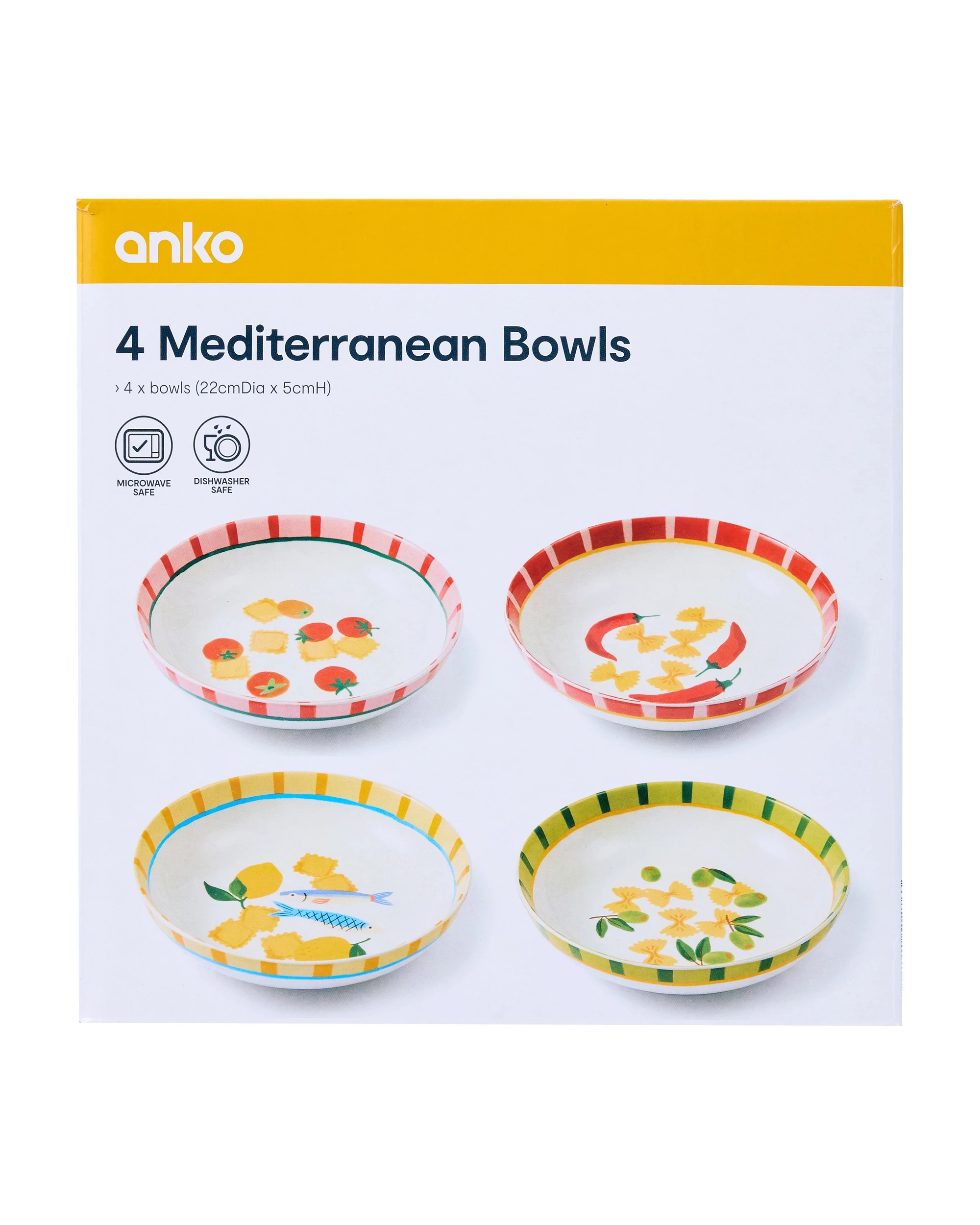 10 4 Pack Mediterranean Bowls, 10 of 10