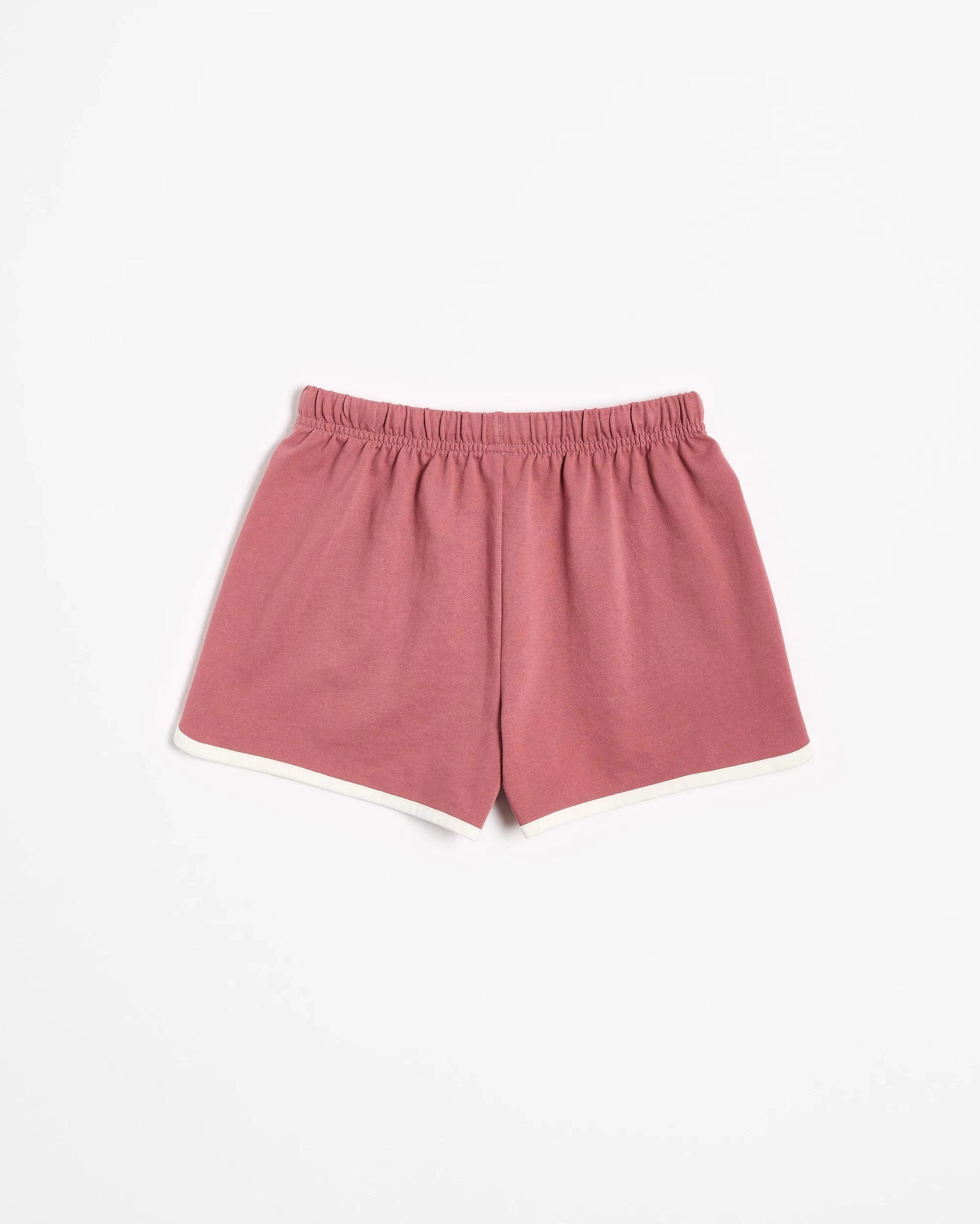 6 Target Australian Cotton Blend Dolphin Hem Shorts PLUM, 6 of 6