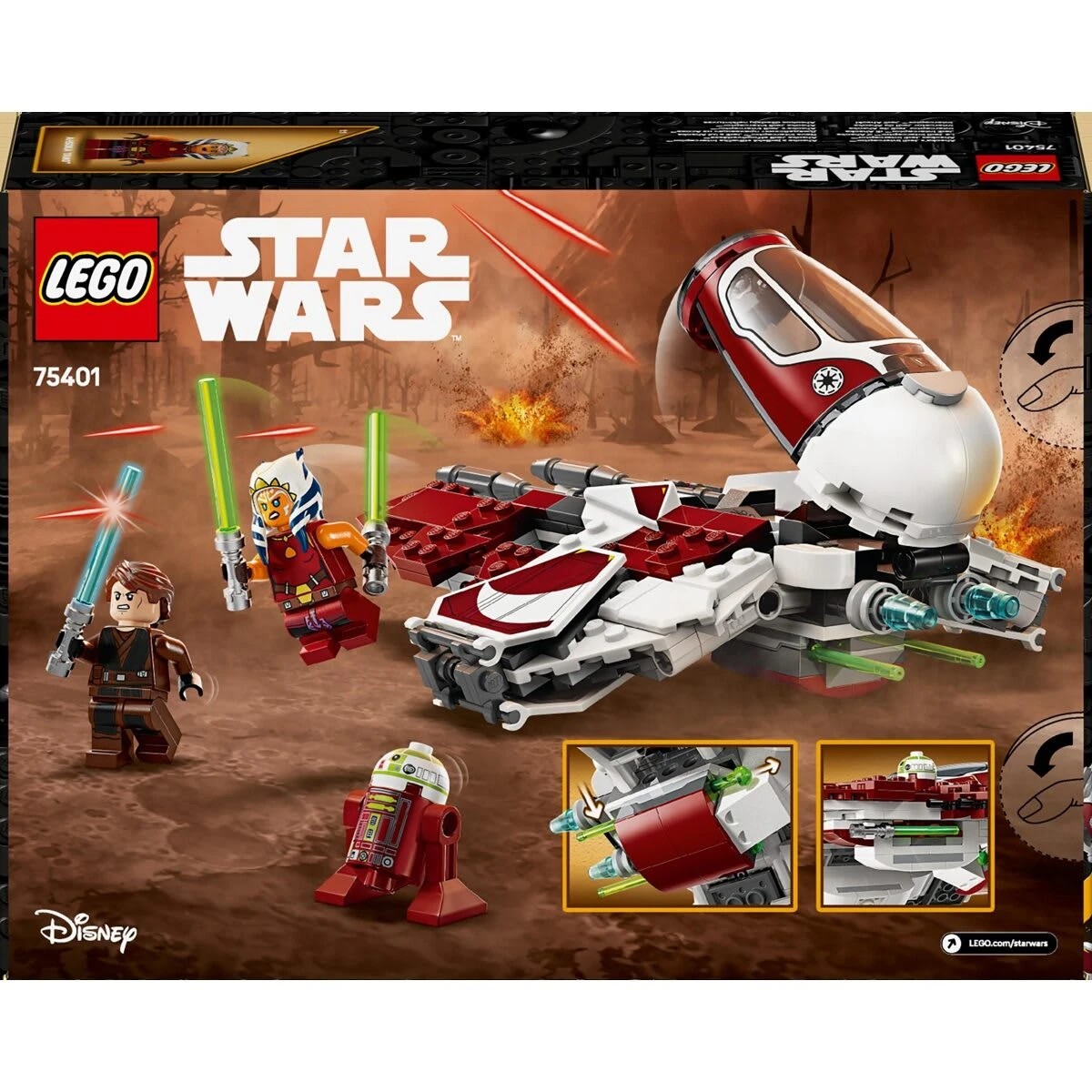 10 LEGO Star Wars Ahsoka's Jedi Interceptor 75401, 10 of 10