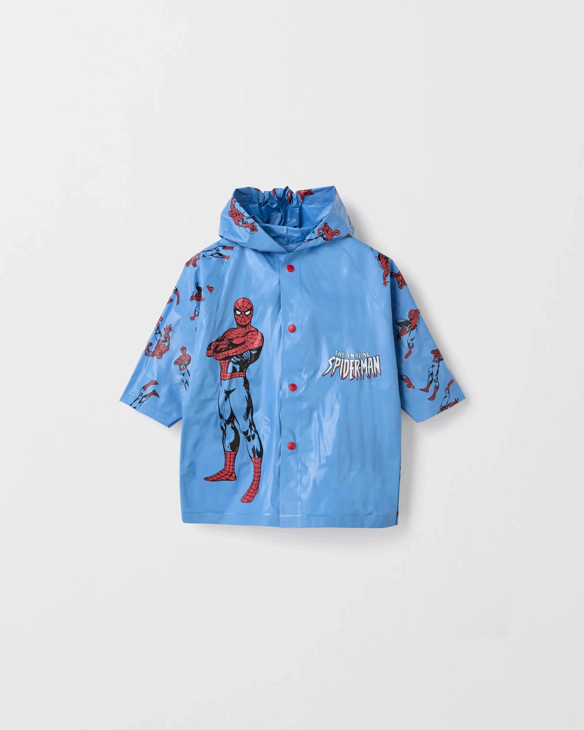 1 Kids Licensed Spider-Man Raincoat SPIDER-MAN, 1 of 3