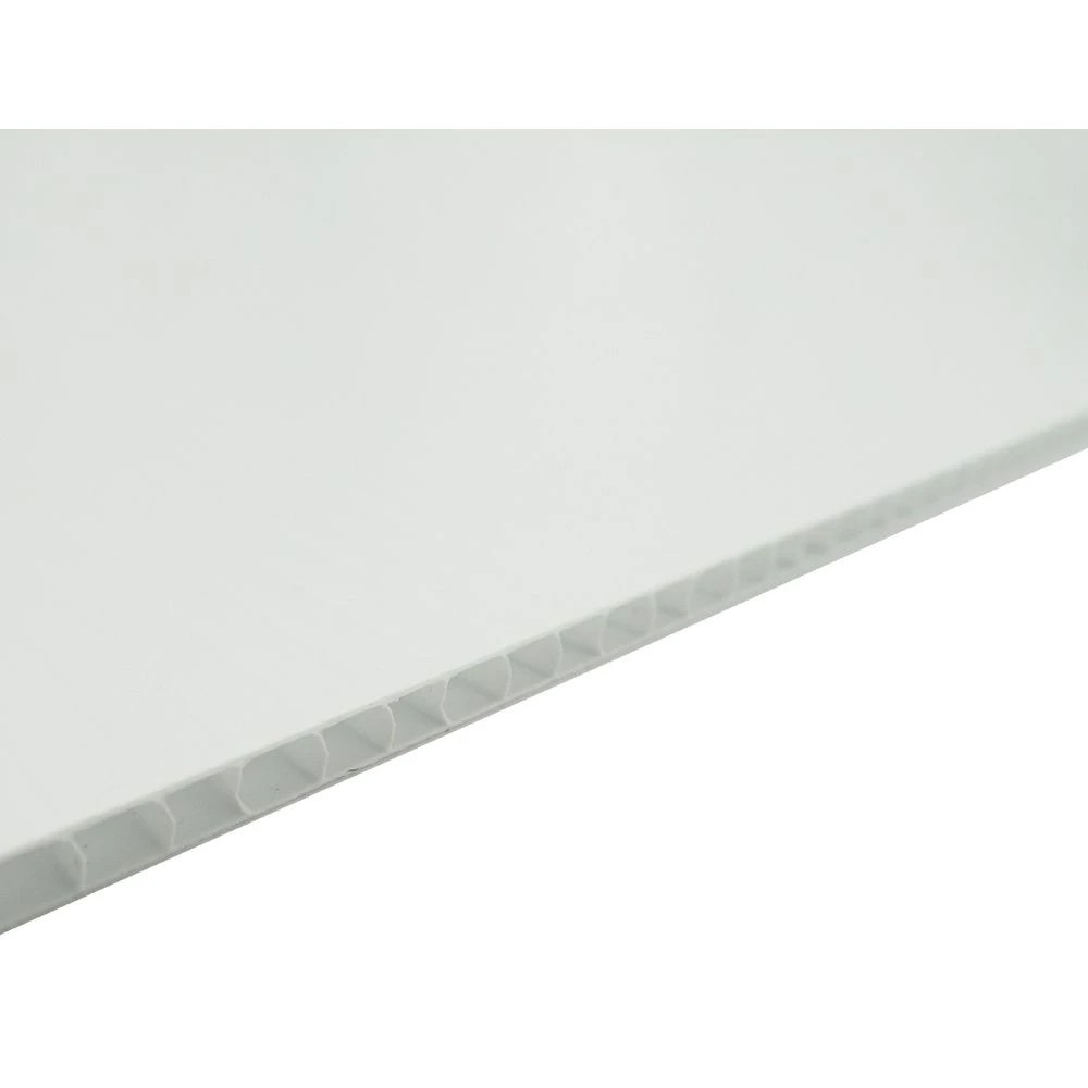 3 Quill 5mm PP Signboard 500 x 770mm White, 3 of 4