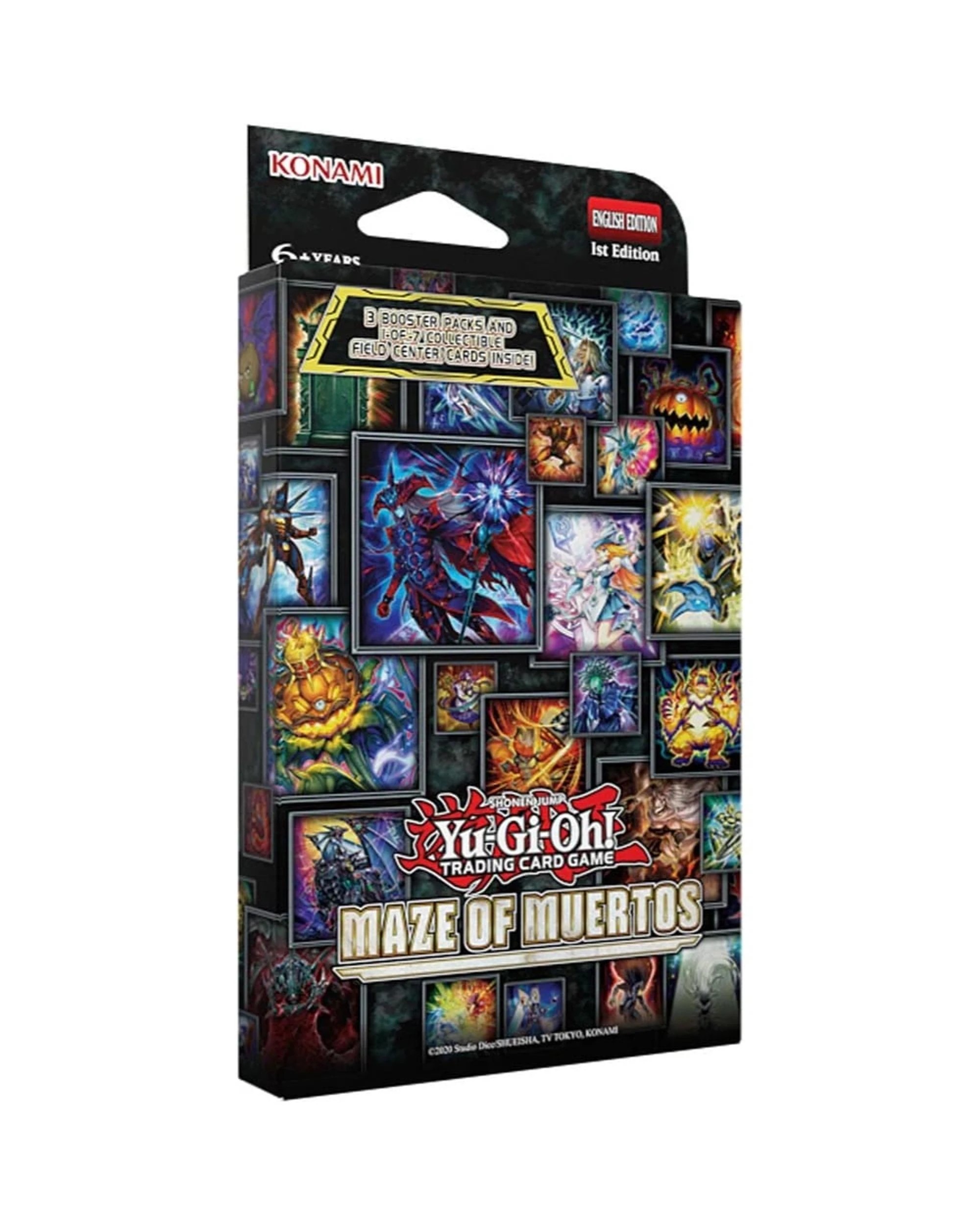 1 Konami Yu-Gi-Oh! TCG: Maze of Muertos 3 Booster Pack Tuckbox, 1 of 1