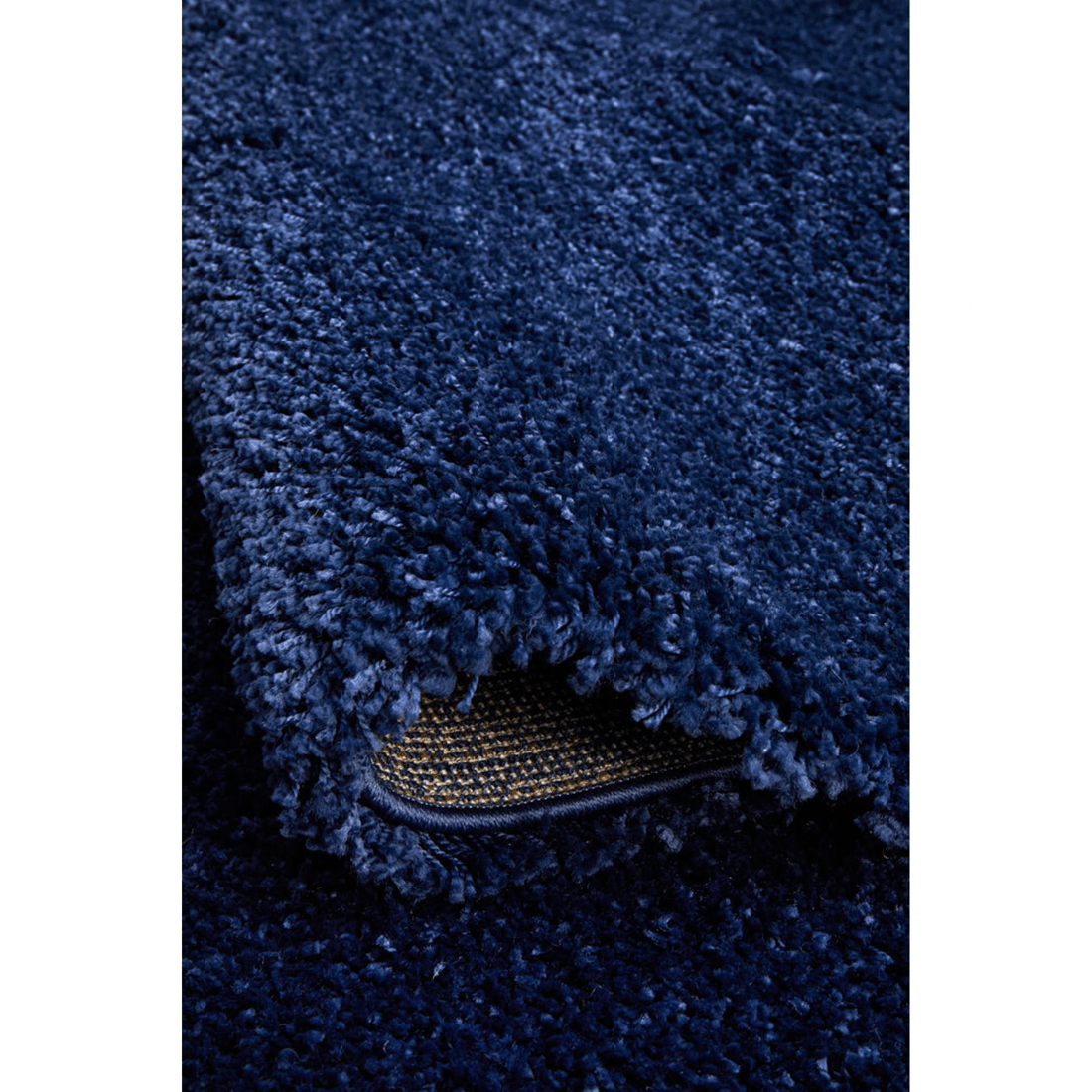 9 Rug Culture Laguna Denim Shag Rug - Navy Blue, 40 mm Polypropylene, Made in Turkey - Blue, 9 of 9