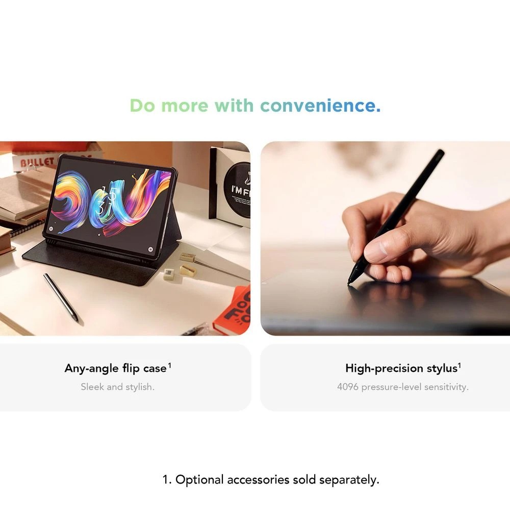 10 TCL NXTPAPER 11 Plus Tablet 11.5" 8/256GB Dark Grey, 10 of 10