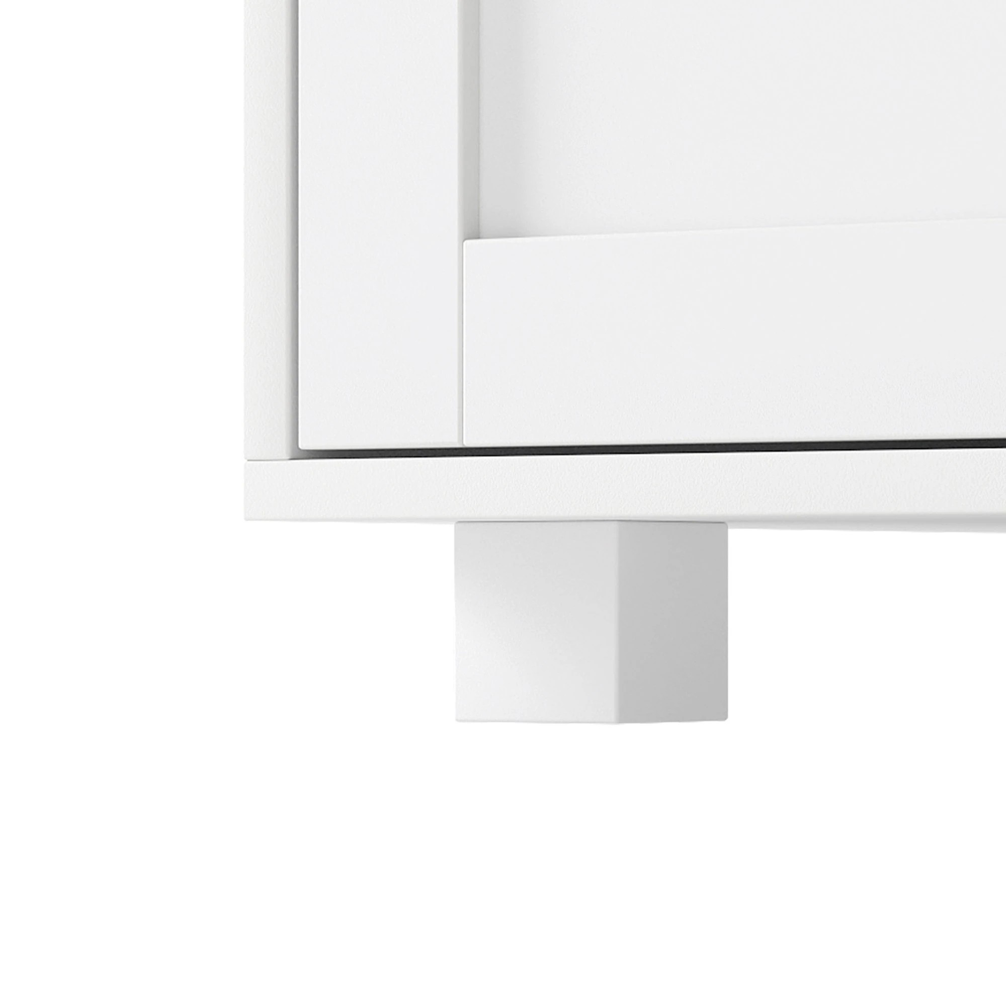 6 Levede Shoe Cabinet 4-Tier - White, 6 of 10