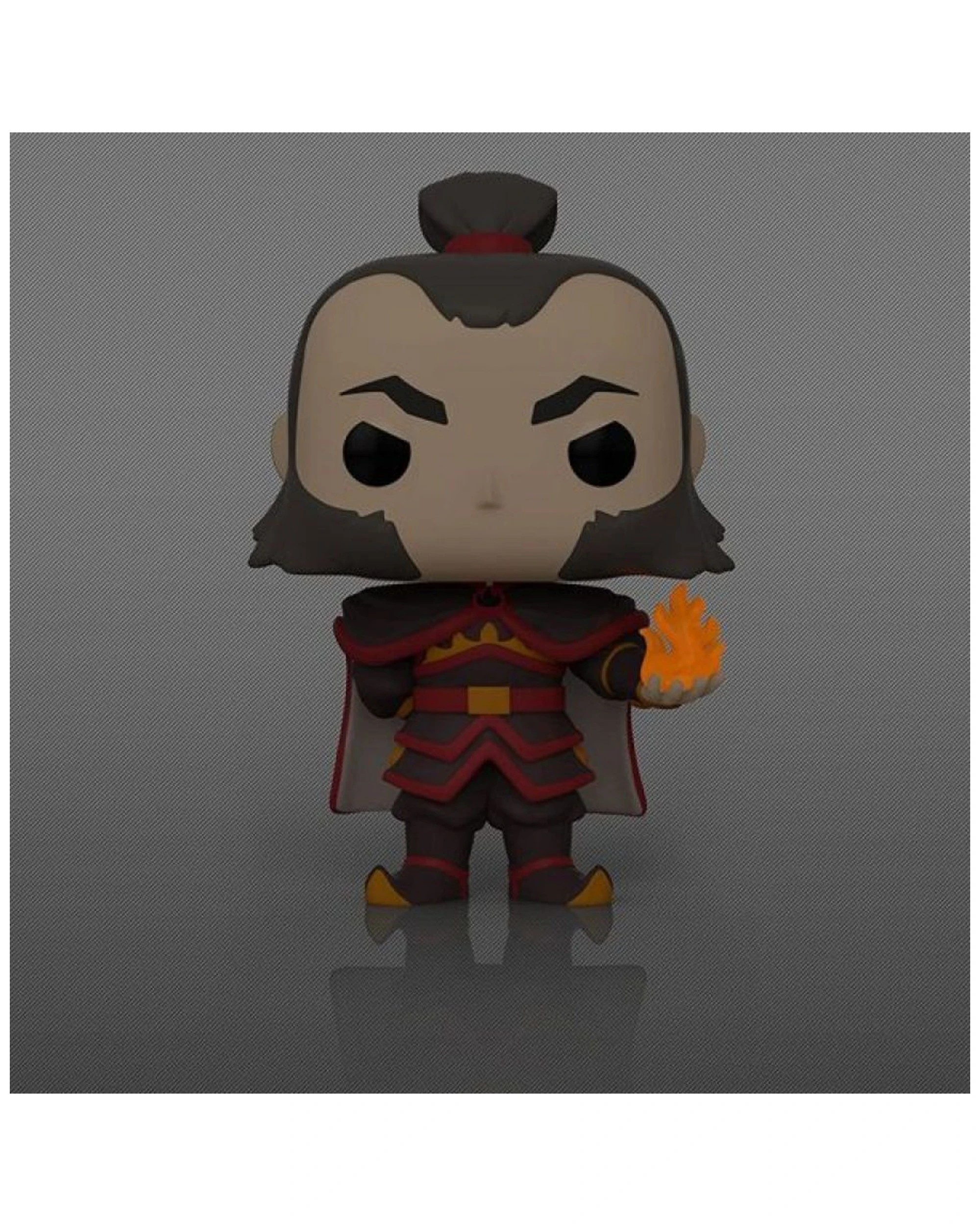 3 Pop Avatar The Last Airbender Zhao With Fireball Glow Vinyl 10cm Figure - Black, 3 of 3