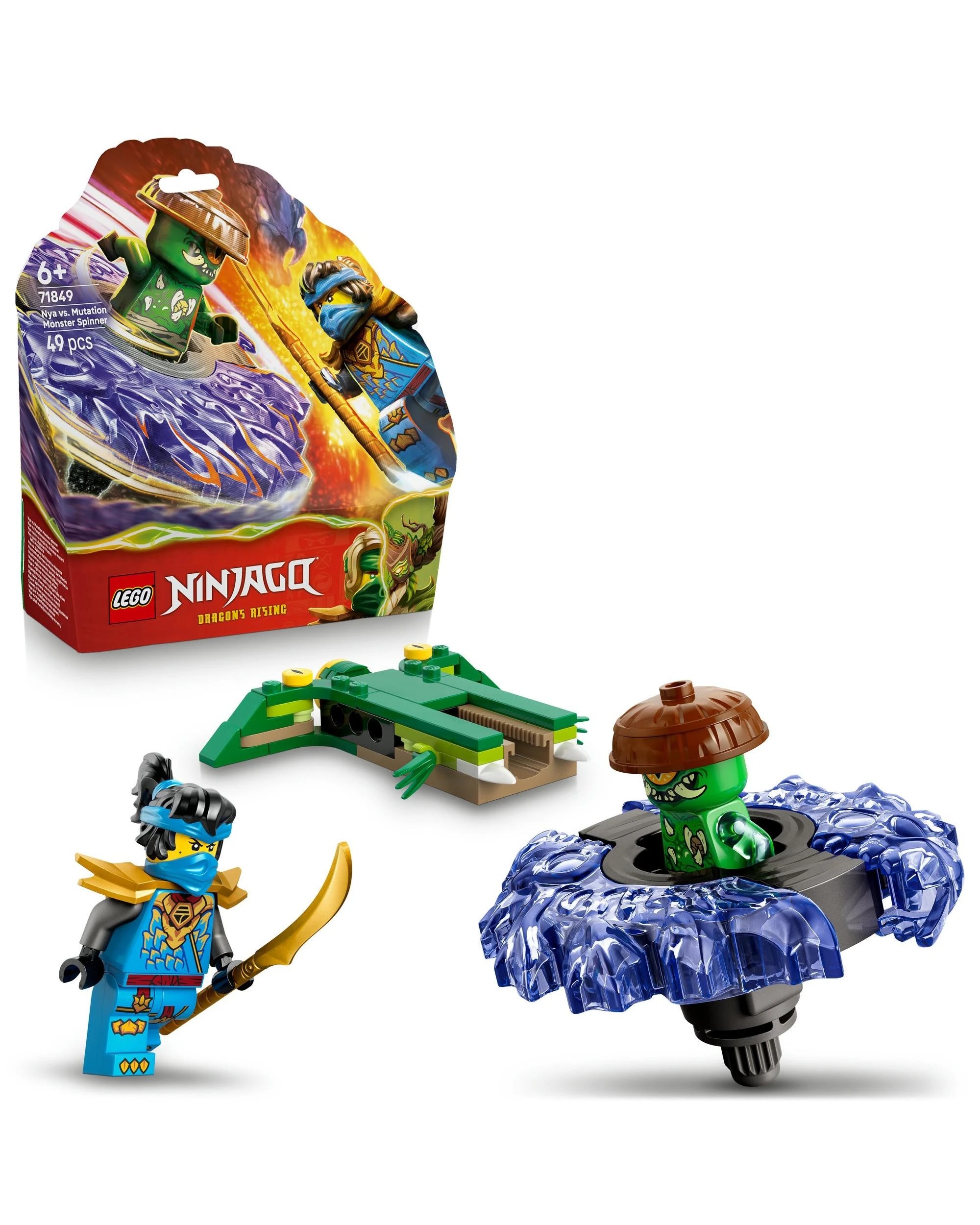 1 LEGO NINJAGO: Nya vs. Mutation Monster Spinner - 71849