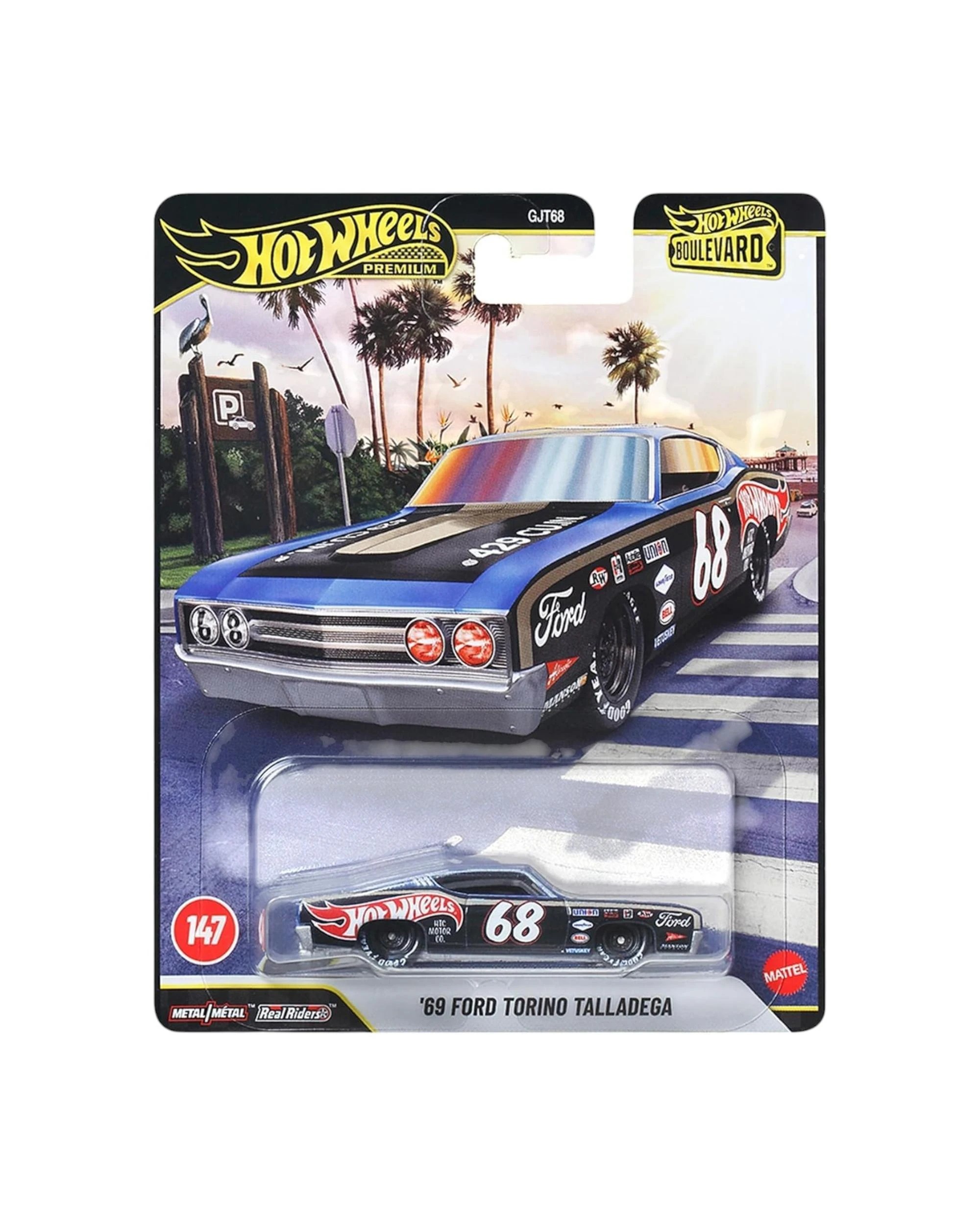 1 Hot Wheels Premium Boulevard 1969 Ford Tarino Talladega Diecast Vehicle, 1 of 4