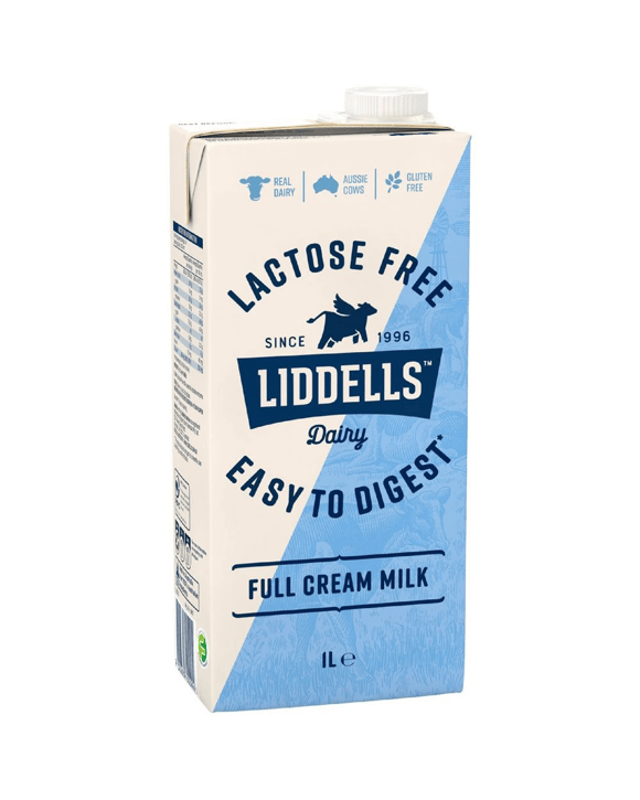 Liddells Lactose-free UHT Milk 1L