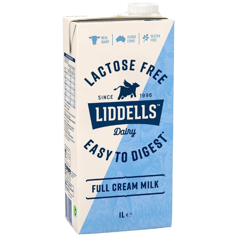 1 Liddells Lactose-free UHT Milk 1L, 1 of 5