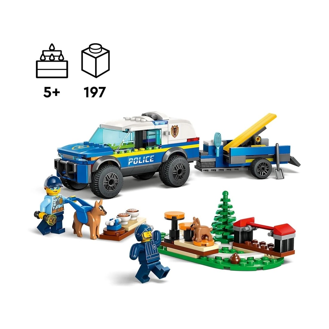 9 LEGO City Police Mobile Police Dog Training 60369, 9 of 10