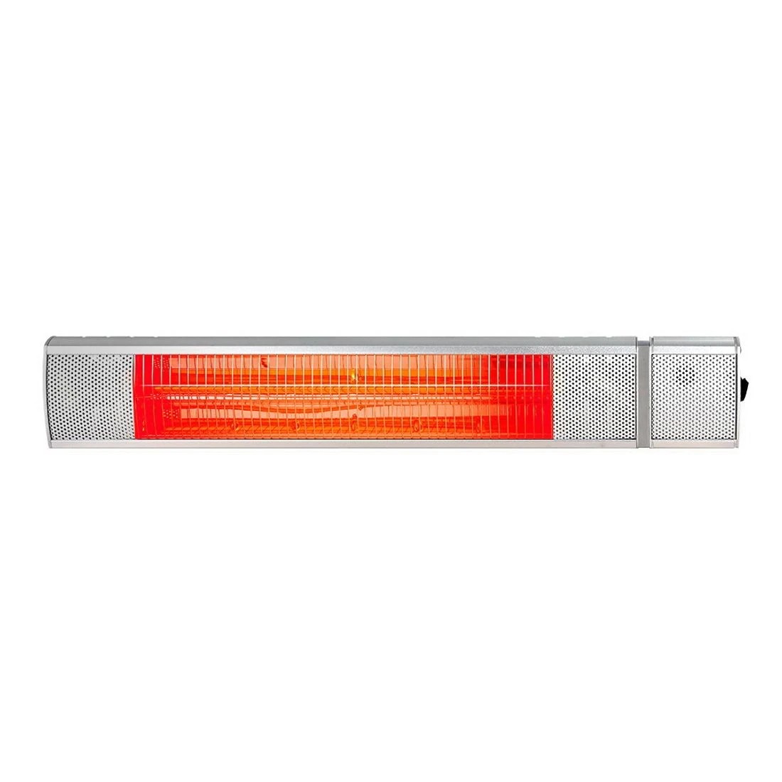 3 Devanti Electric Strip Heater Infra Radiant Heaters - Silver, 3 of 6