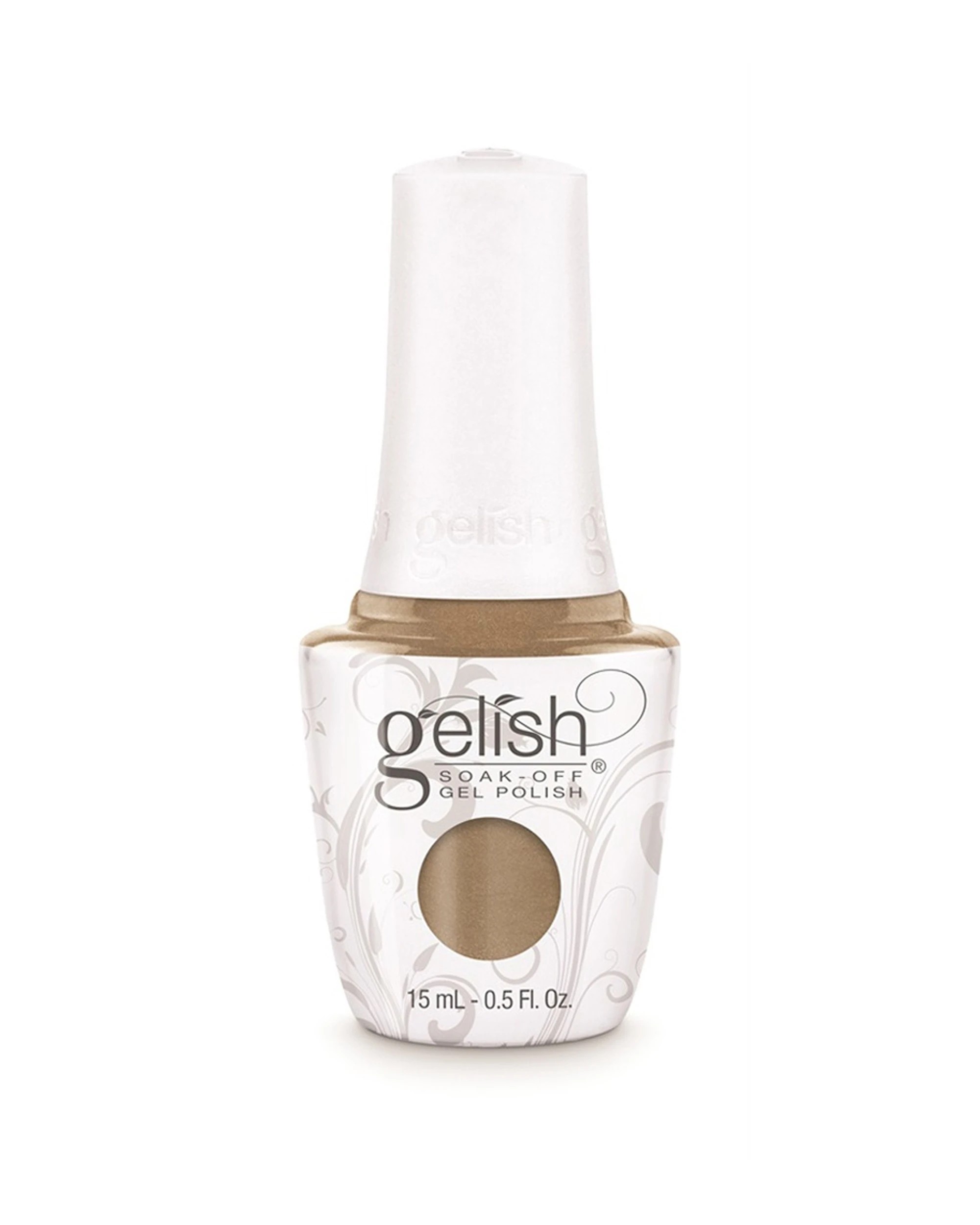 1 Gelish Mini UV LED Soak Off Gel Nail Polish Taupe Model 15ml - Beige, 1 of 2