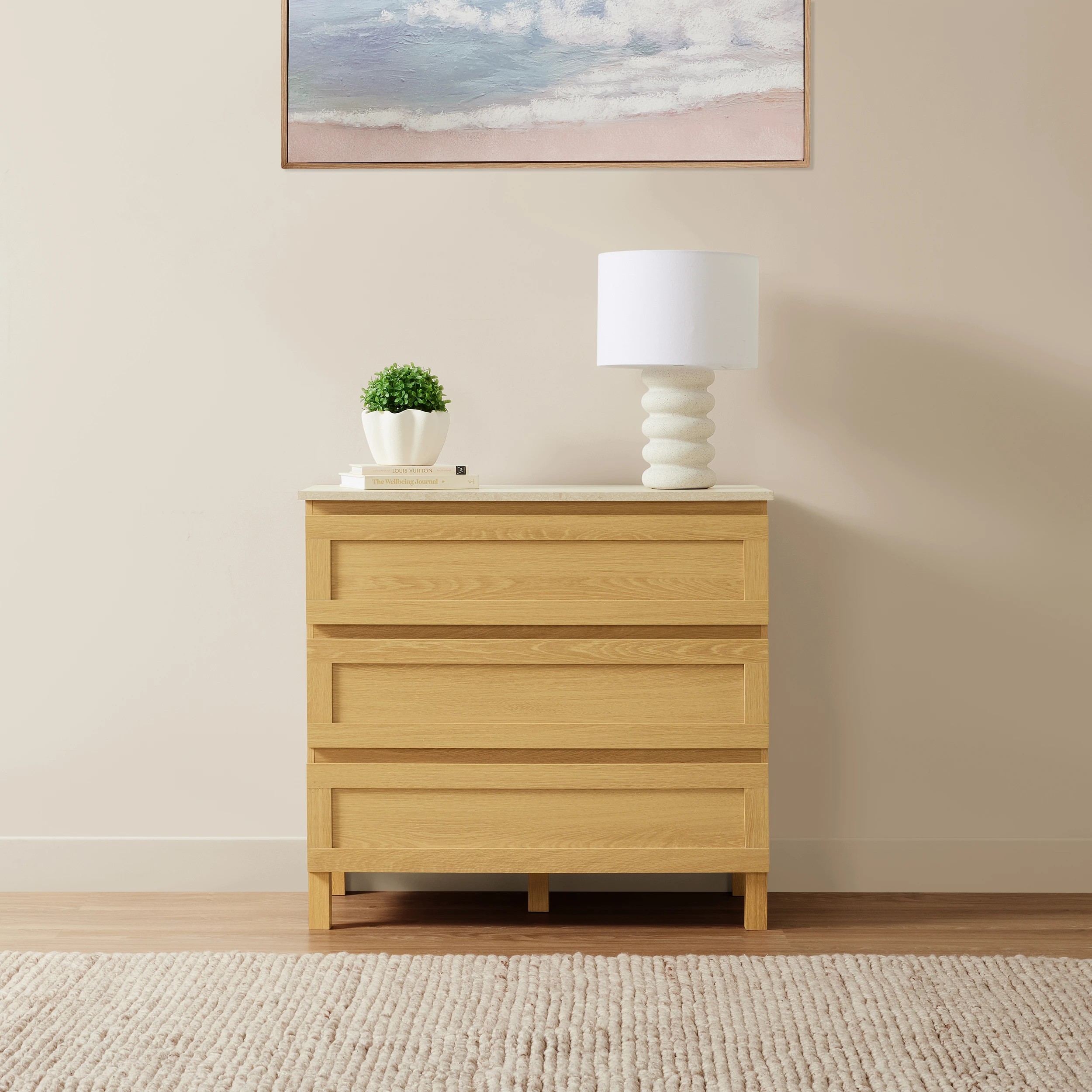 1 Bailey Chest of Drawers - Oak Look, 1 of 8