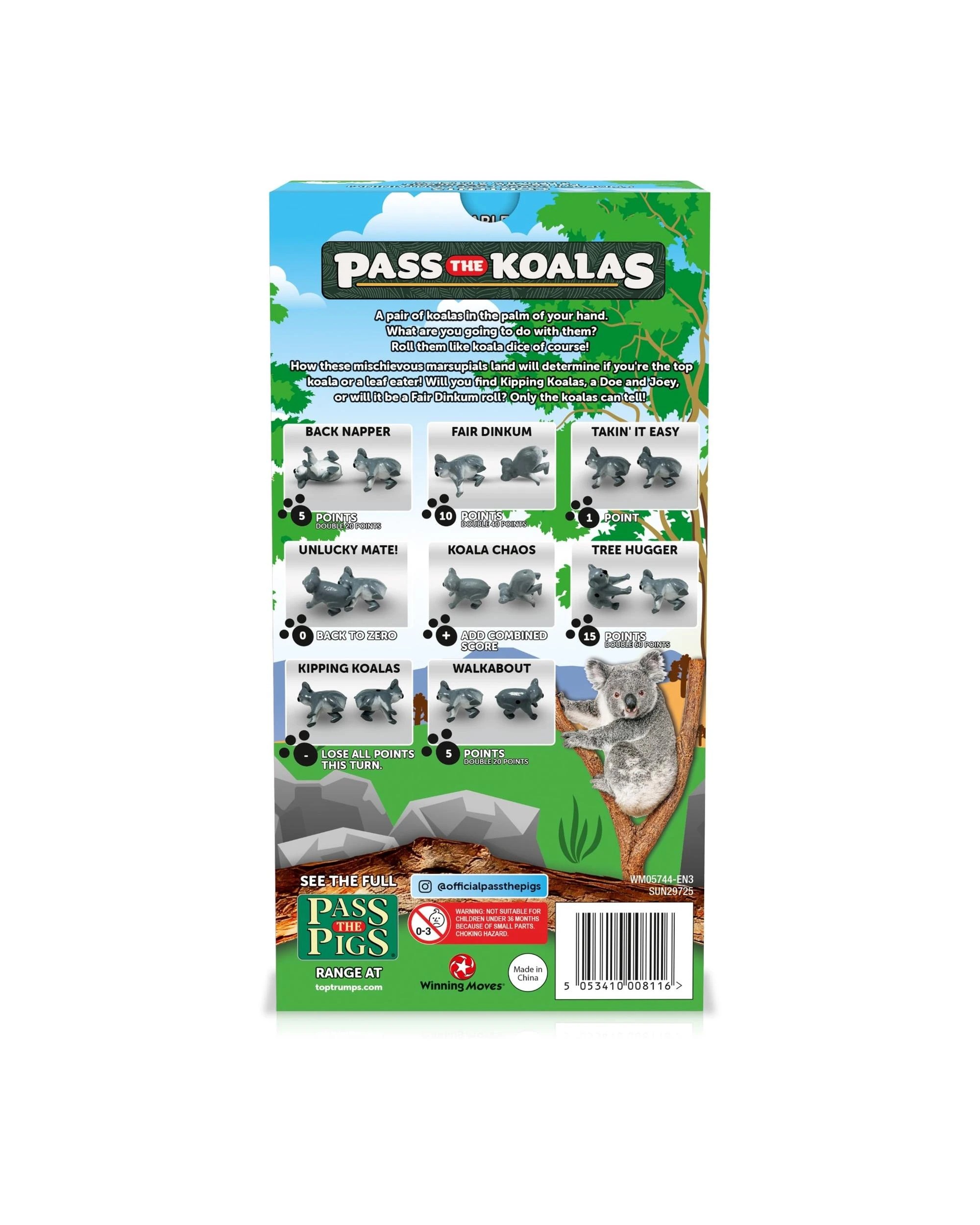 6 Pass the Koalas Board Game, 6 of 9