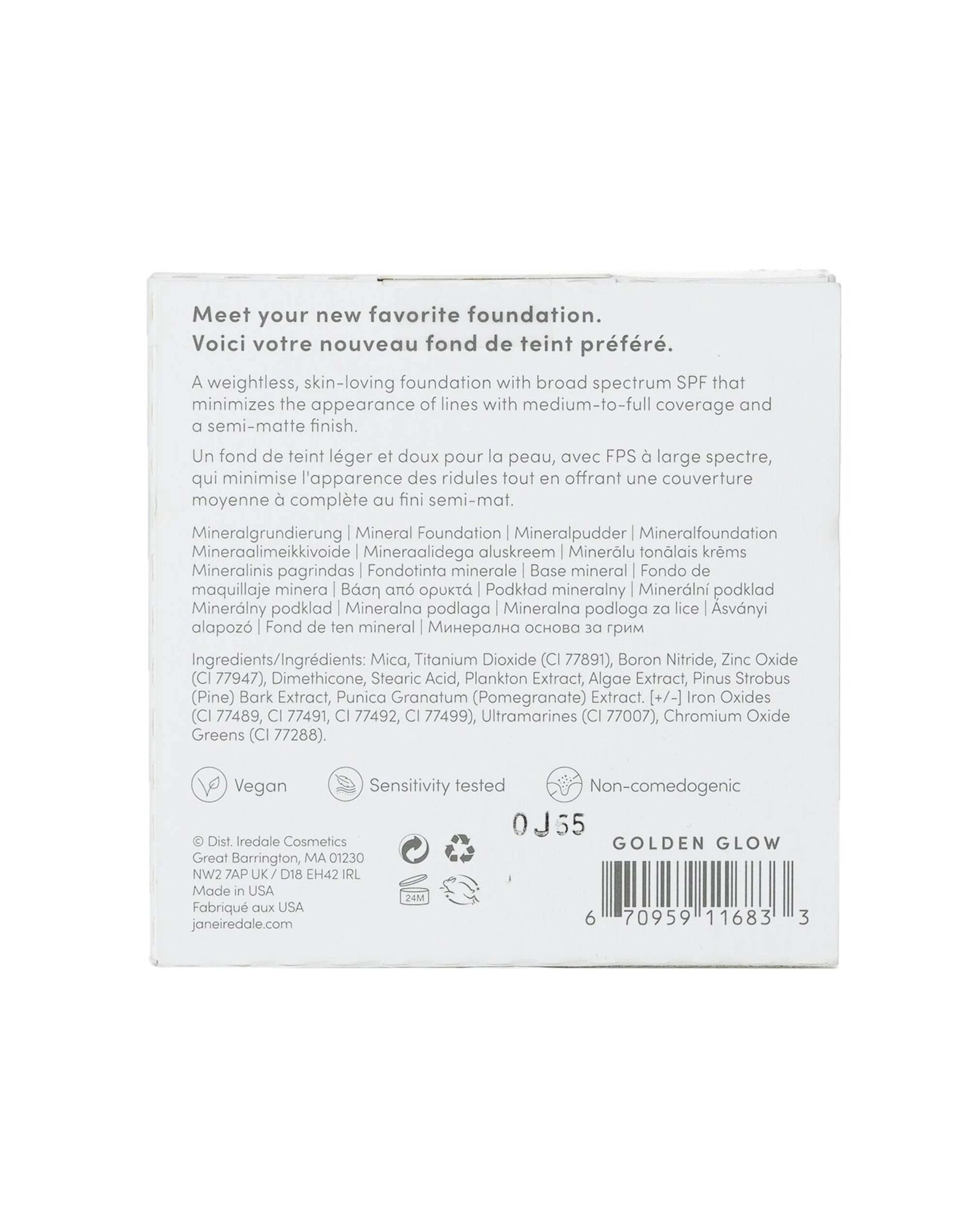 6 Jane Iredale PurePressed Base Mineral Foundation Refill SPF 20 - 9.9g/0.35oz - Suntan, 6 of 9