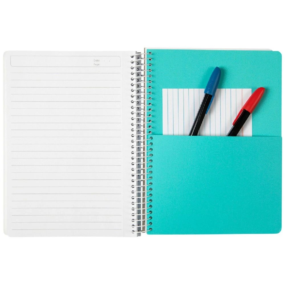 4 ColourHide A5 2 Subject Notebook 300 Page Black, 4 of 4