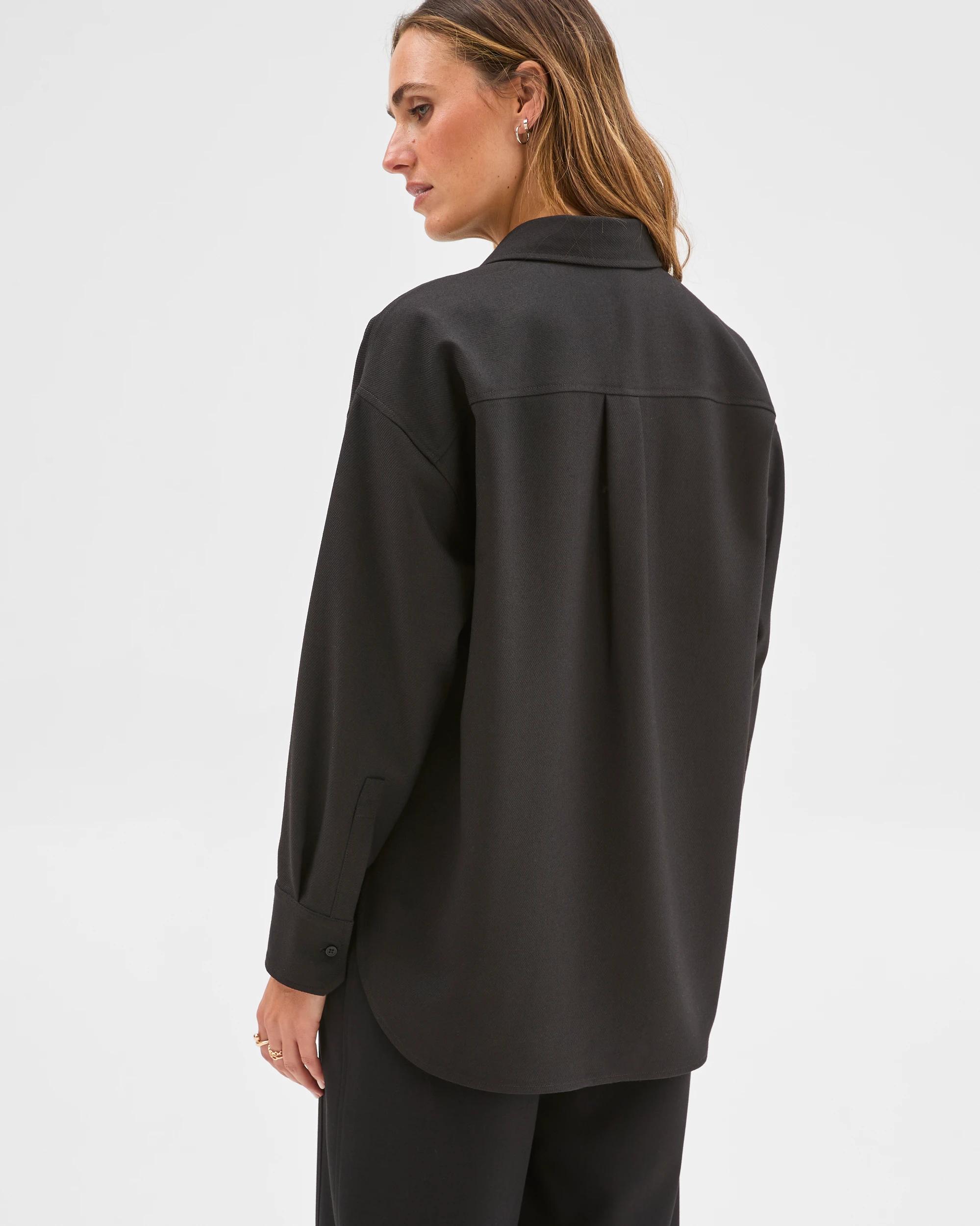 6 Preview Tailored Set Shirt BLACK, 6 of 6