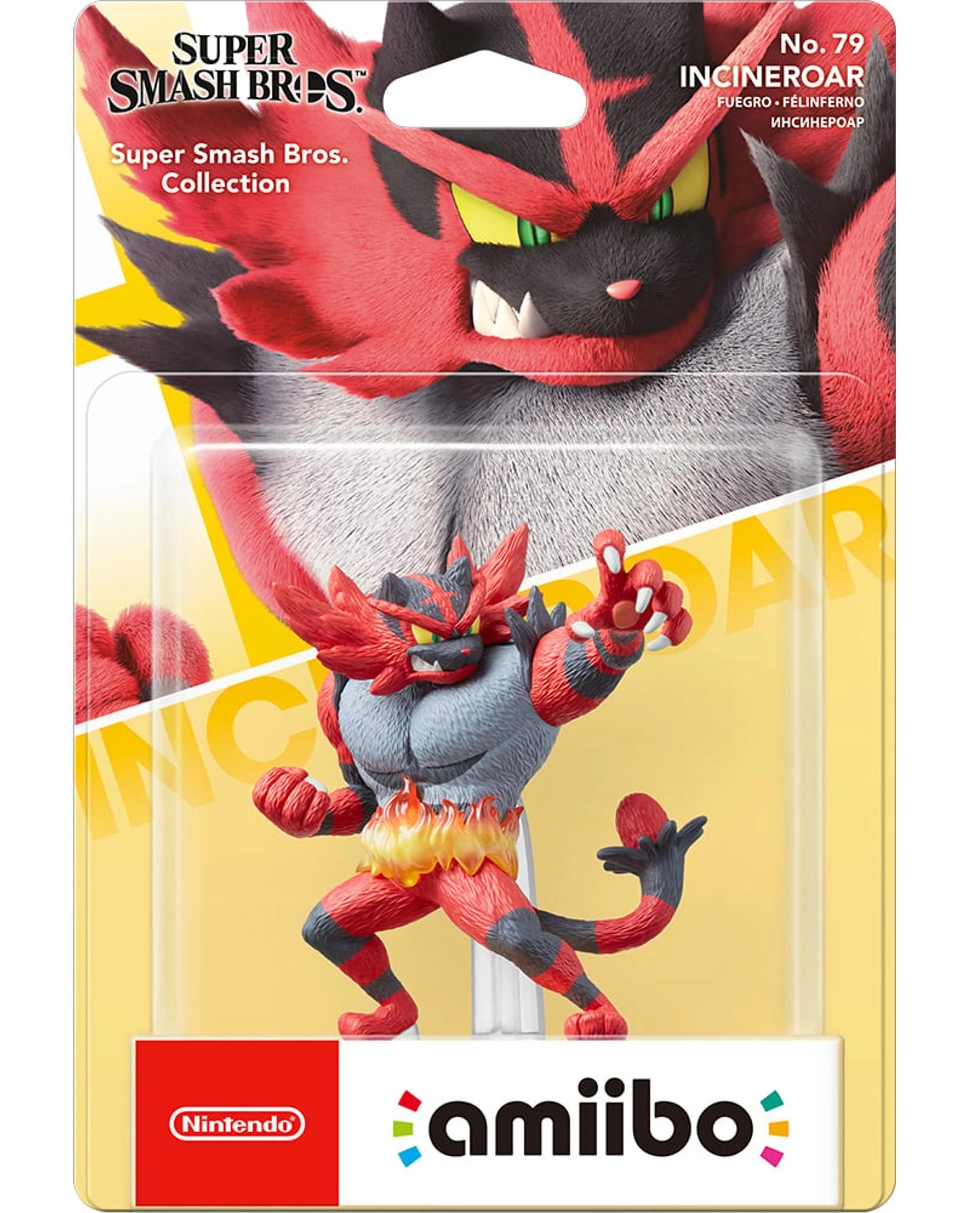 1 Nintendo Incineroar amiibo - Super Smash Bros. Collection, 1 of 1