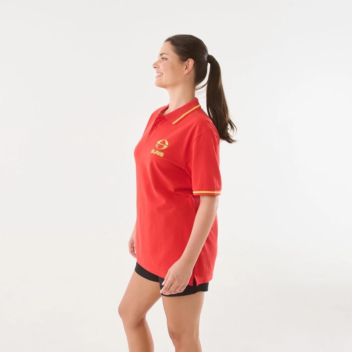 2 Official AFL Adult Polo Shirt Gc Suns, 2 of 6