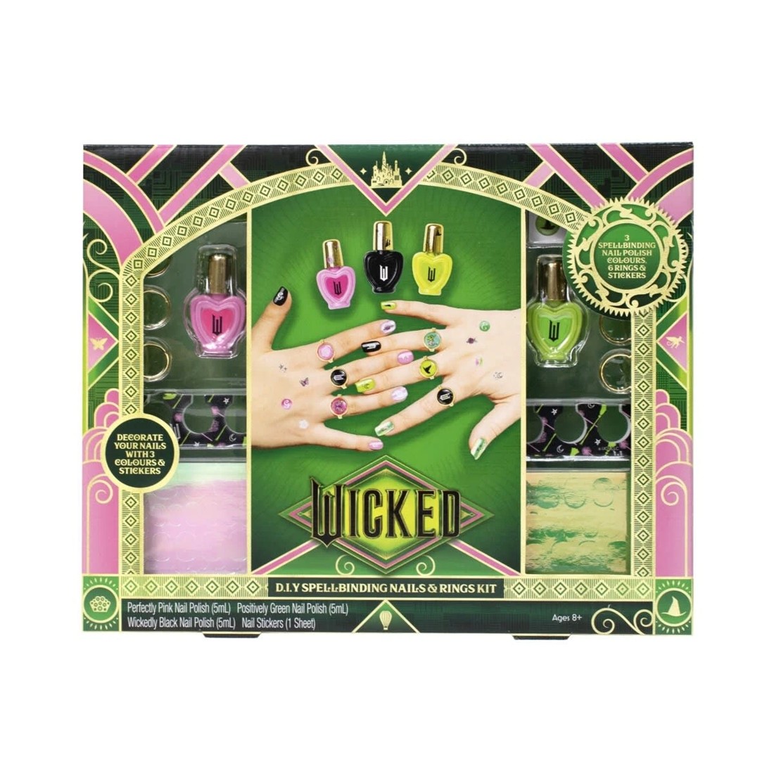 1 Wicked DIY Spellbinding Nails and Rings Kit, 1 of 5