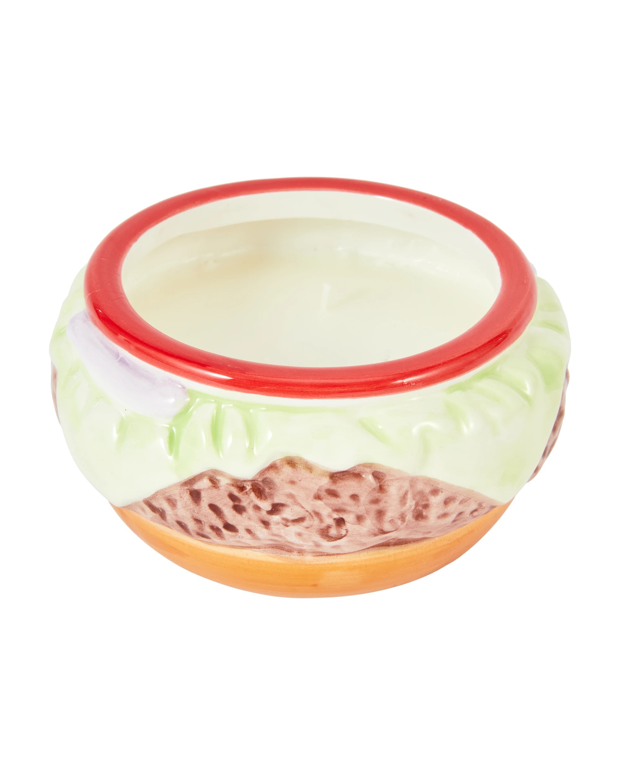 2 Ceramic Burger Candle, 2 of 6