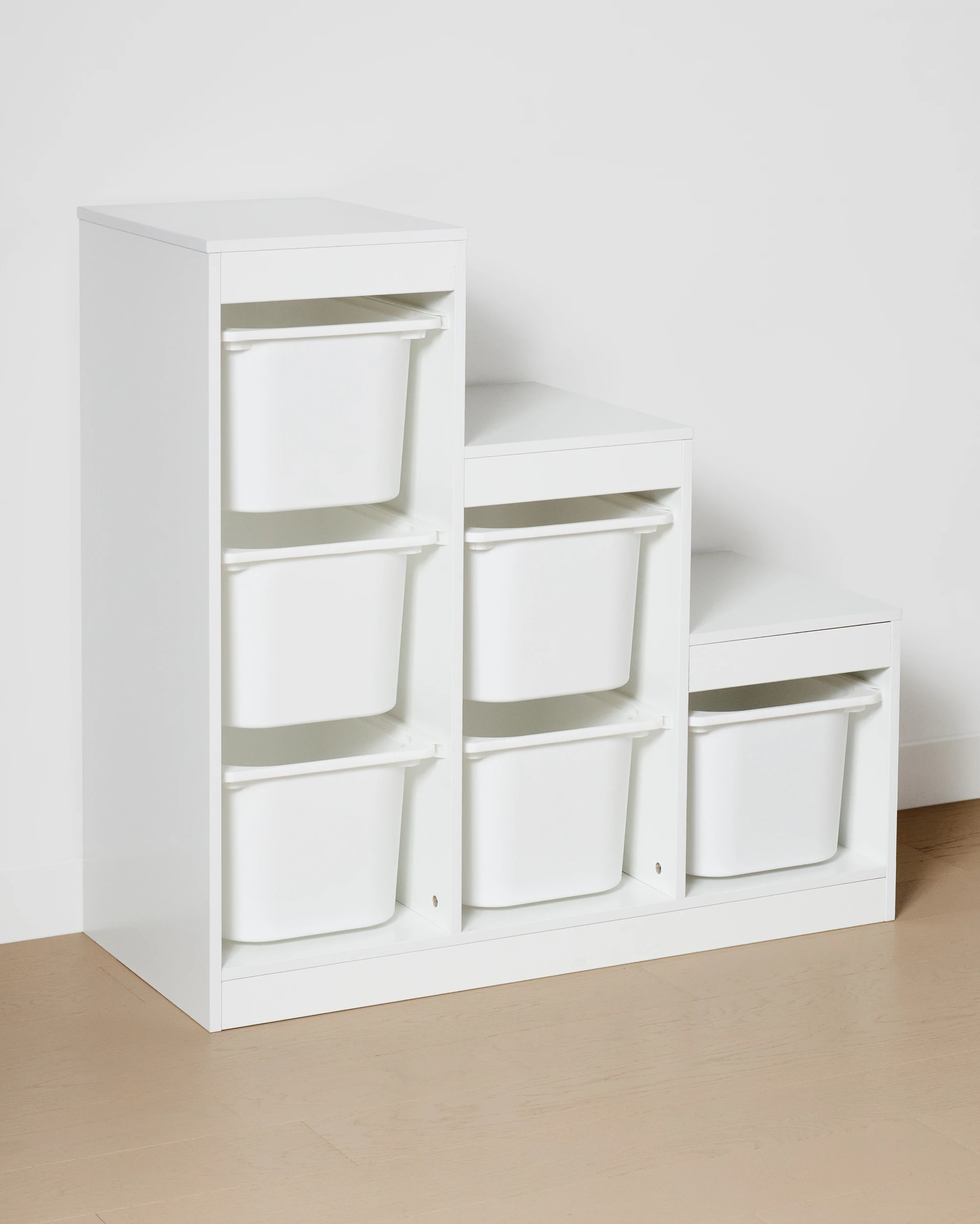 2 6 Tub Tiered Unit - White, 2 of 7