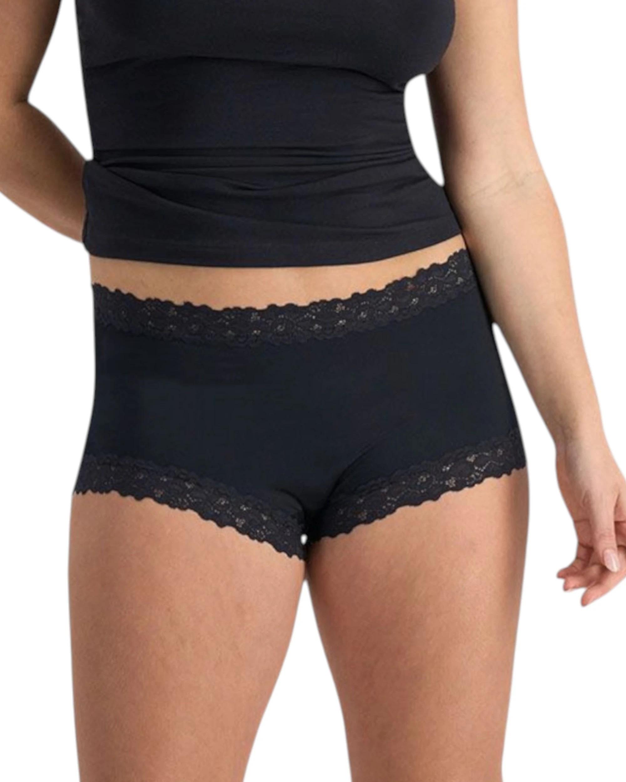 1 Jockey 10 Pack Womens Parisienne Full Brief Underwear BLACK, 1 of 4