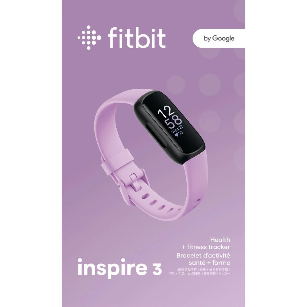 8 Fitbit Inspire 3 Fitness Tracker Lilac, 8 of 8