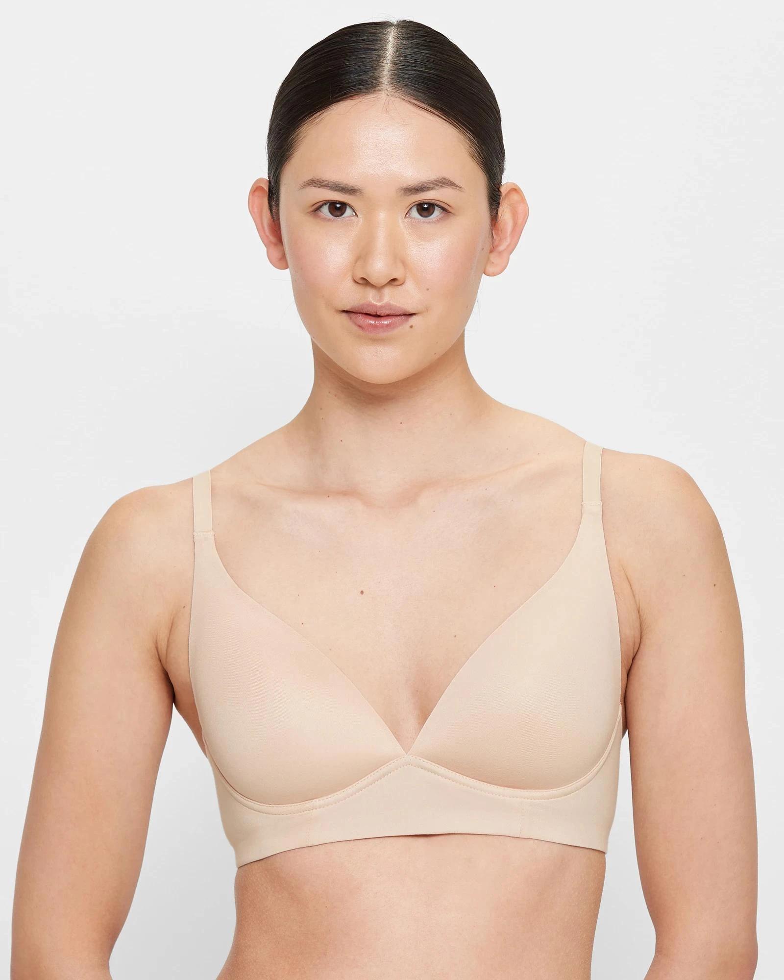 1 Target Soft Comfort Wirefree T-Shirt Bra BARE BEAUTY, 1 of 5