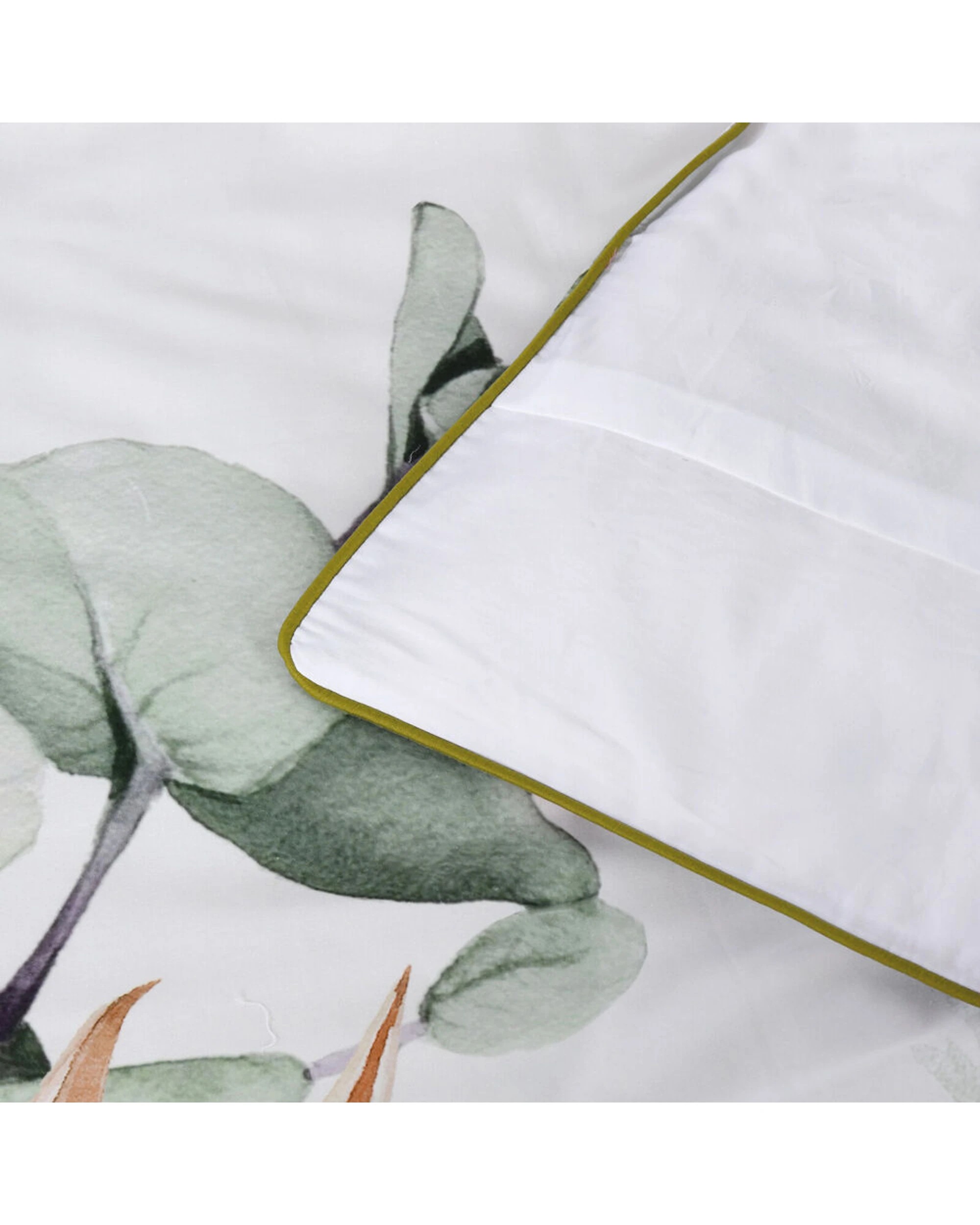 4 Bianca Helensvale Super King Cotton Sateen Quilt Cover & Pillowcase Set - White, 4 of 4