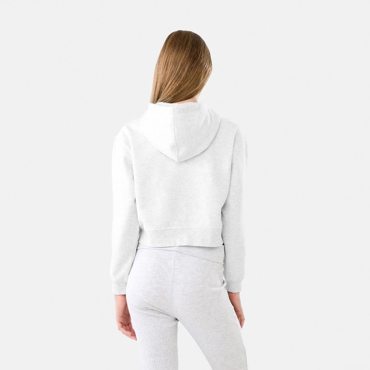 2 Cropped Print Zip Through Hoodie Boston, 2 of 9